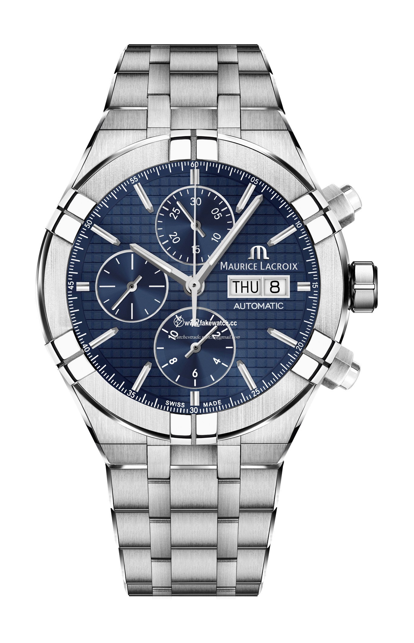 Maurice Lacroix Aikon Automatic Chronograph 44 AI6038-SS002-430-1