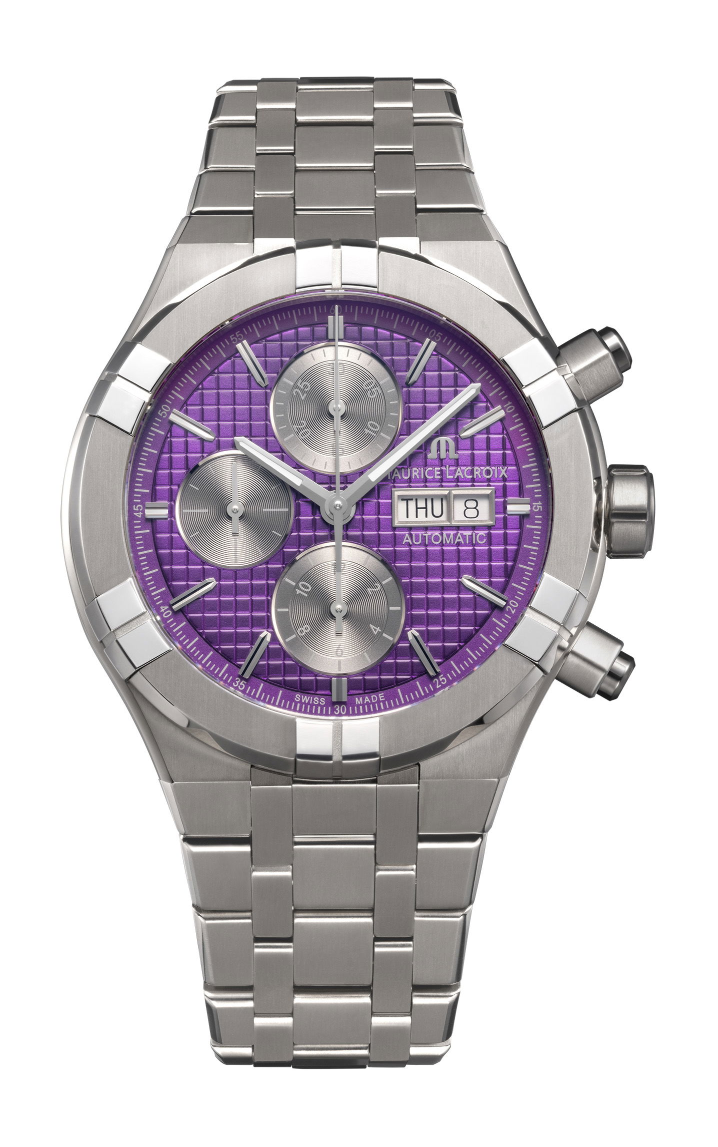 Maurice Lacroix Aikon Automatic Titanium Chronograph 42 AI6038-TT032-430-1