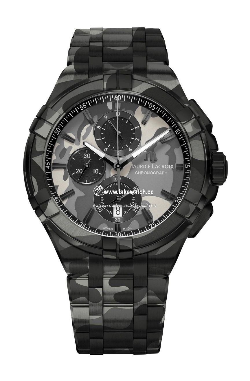 Maurice Lacroix Aikon Chronograph Camouflage 44 mm AI1018-PVB02-336-1