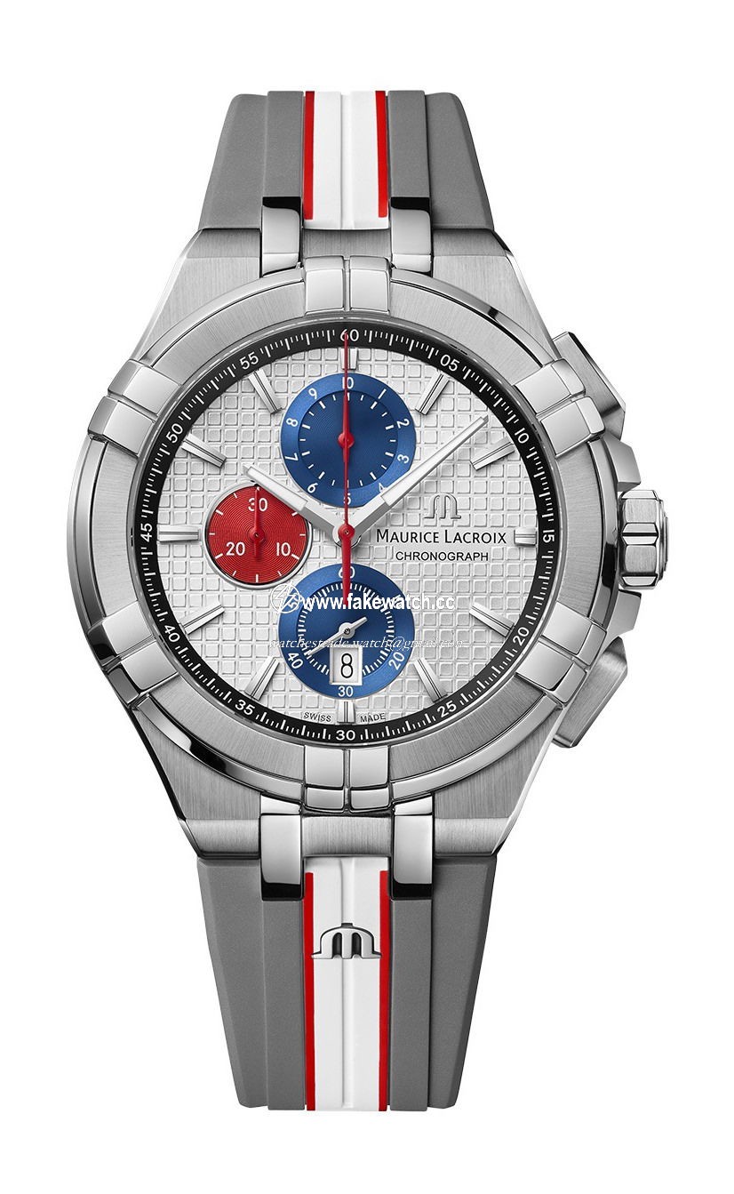 Maurice Lacroix Aikon Chronograph Quartz Special Edition Mahindra Racing AI1018-TT031-130-2