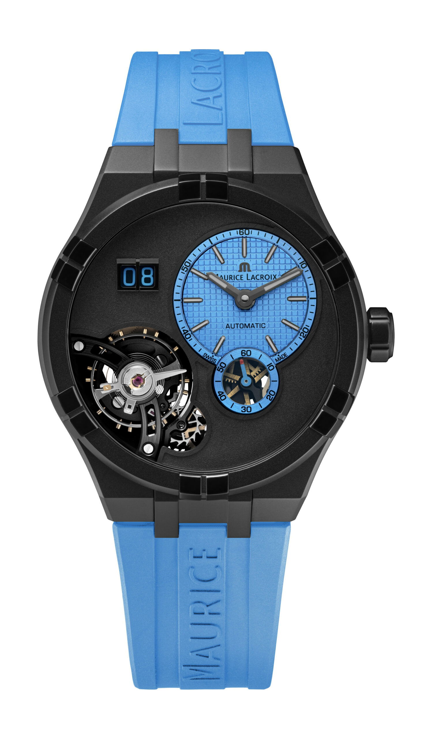 Maurice Lacroix Aikon Master Grand Date Technicolor 45 AI6118-DLB0J-430-H