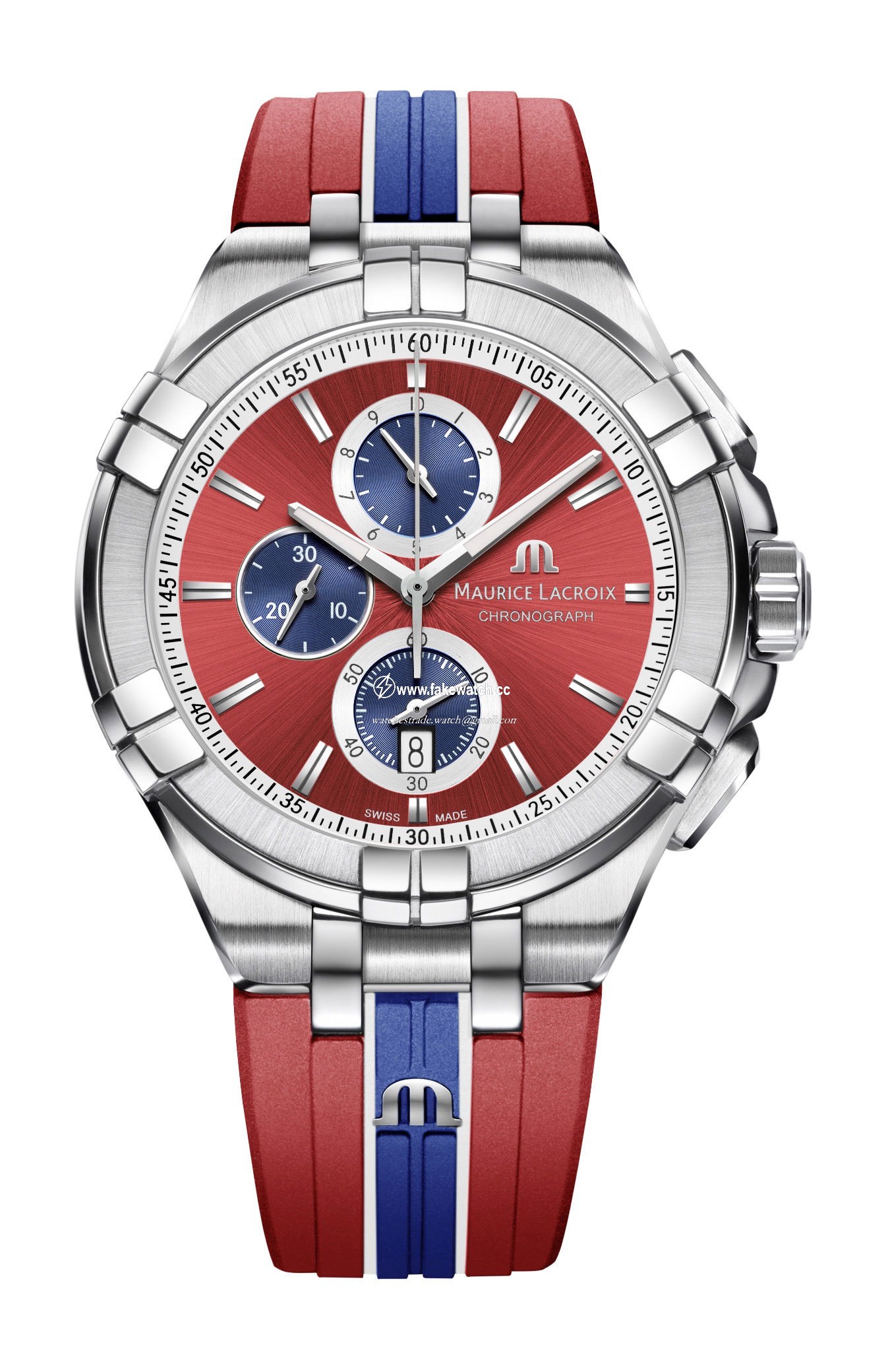 Maurice Lacroix Aikon Quartz Chronograph Limited Edition Vikings Watch AI1018-SS001-530-6