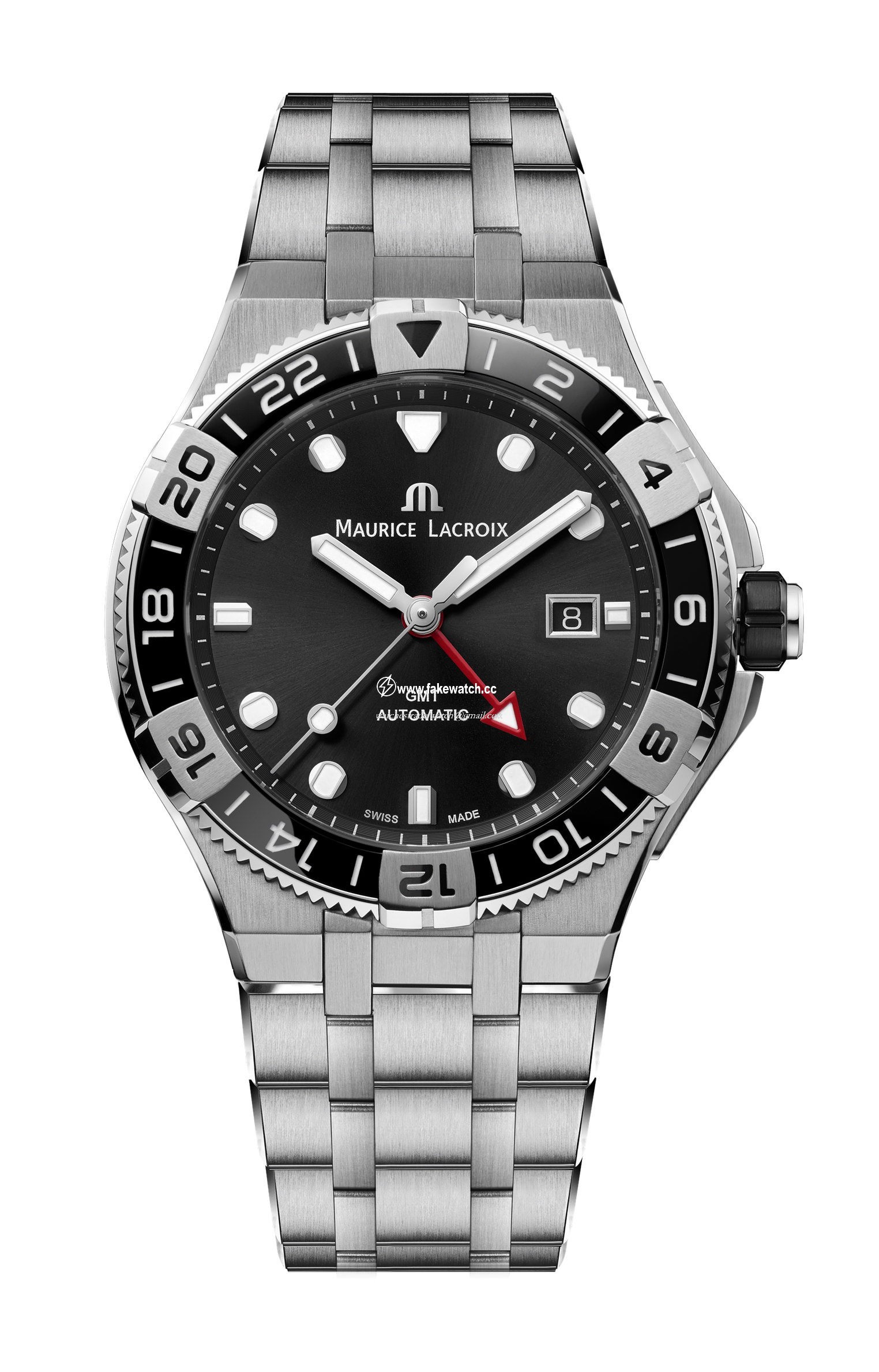 Maurice Lacroix Aikon Venturer GMT 43mm AI6158-SS00F-330-A