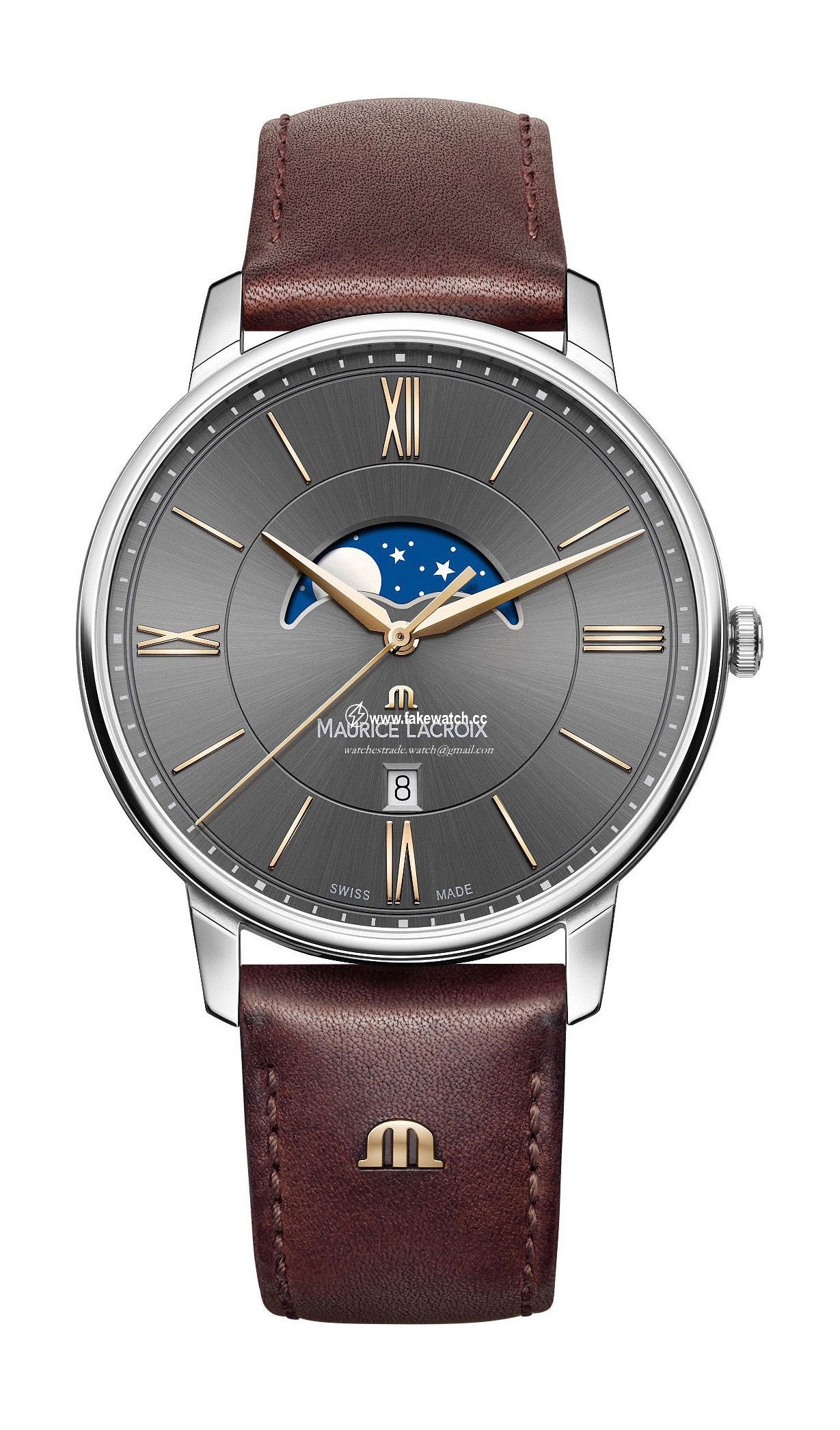 Maurice Lacroix ELIROS MOONPHASE 40 MM EL1108-SS001-311-1