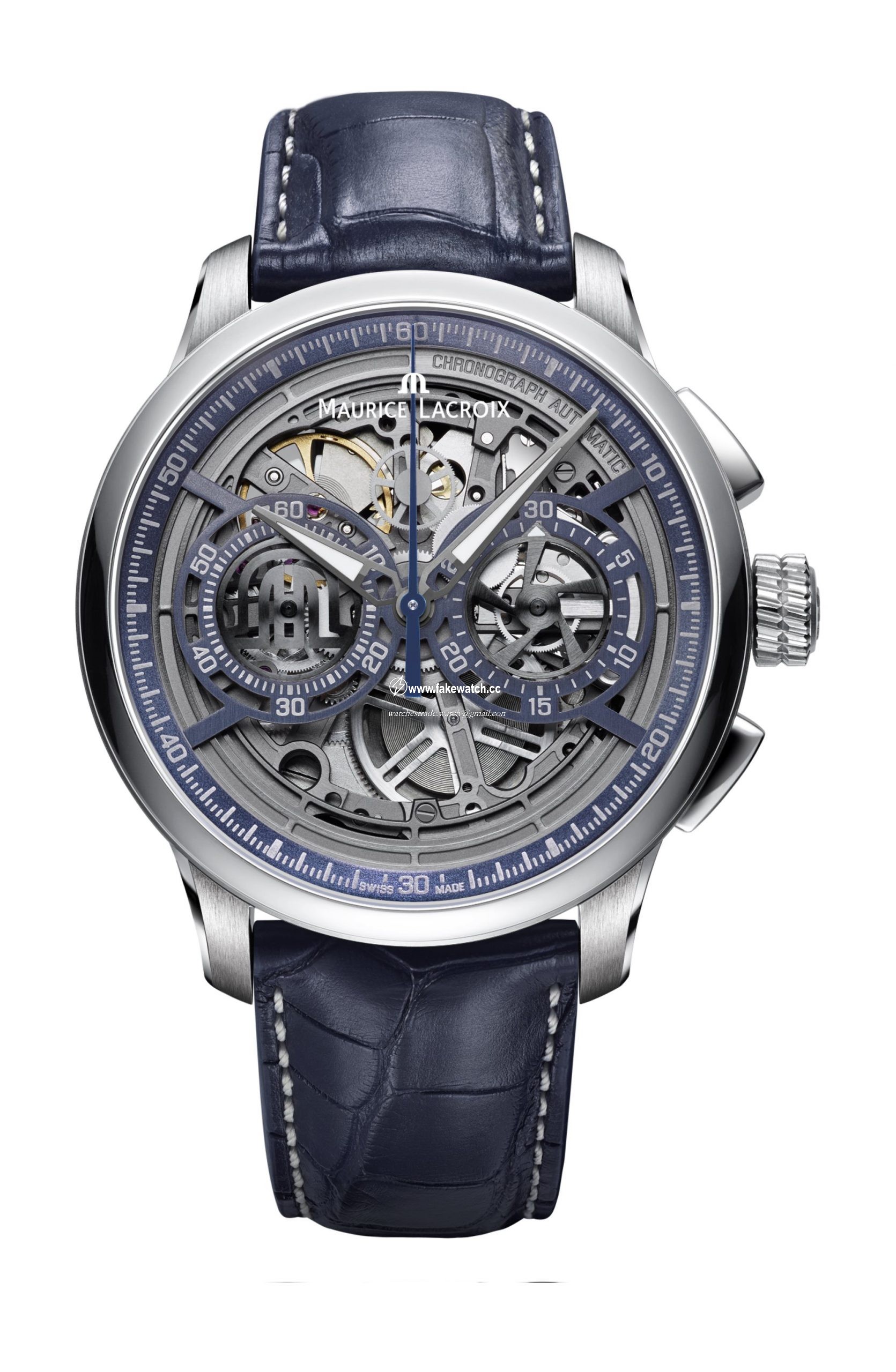 Maurice Lacroix Masterpiece Chronograph Skeleton 45 mm MP6028-SS001-002-1