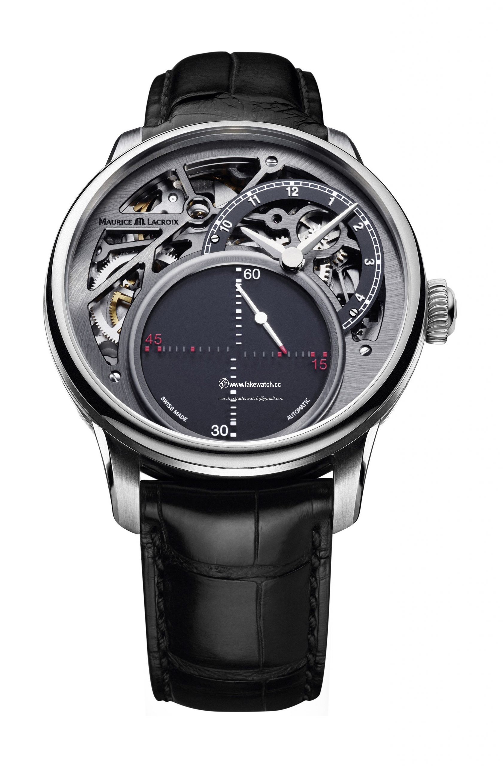 Maurice Lacroix Masterpiece Mysterious Second 43 mm MP6558-SS001-095-1