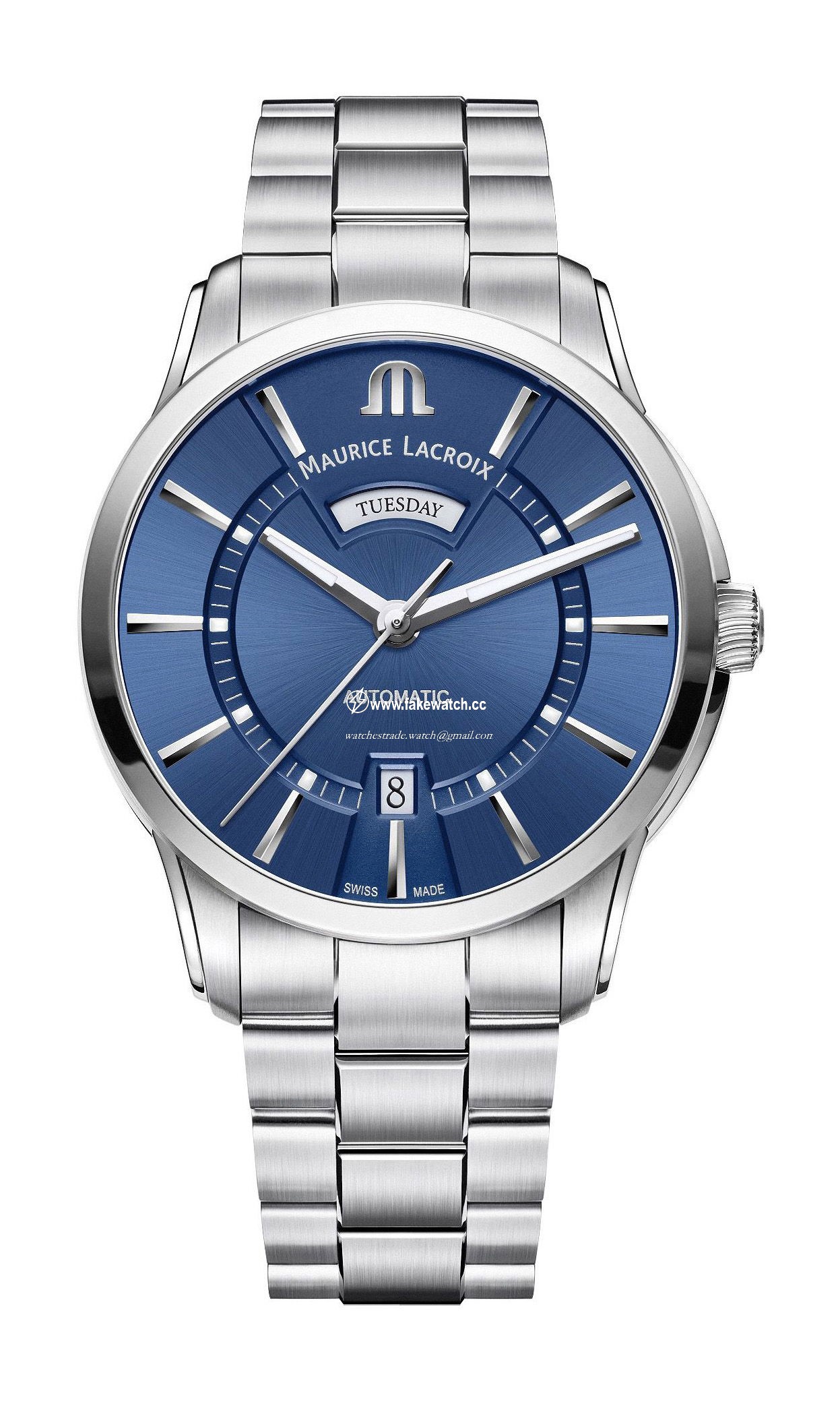 Maurice Lacroix Pontos Day Date 41 mm PT6358-SS002-430-1