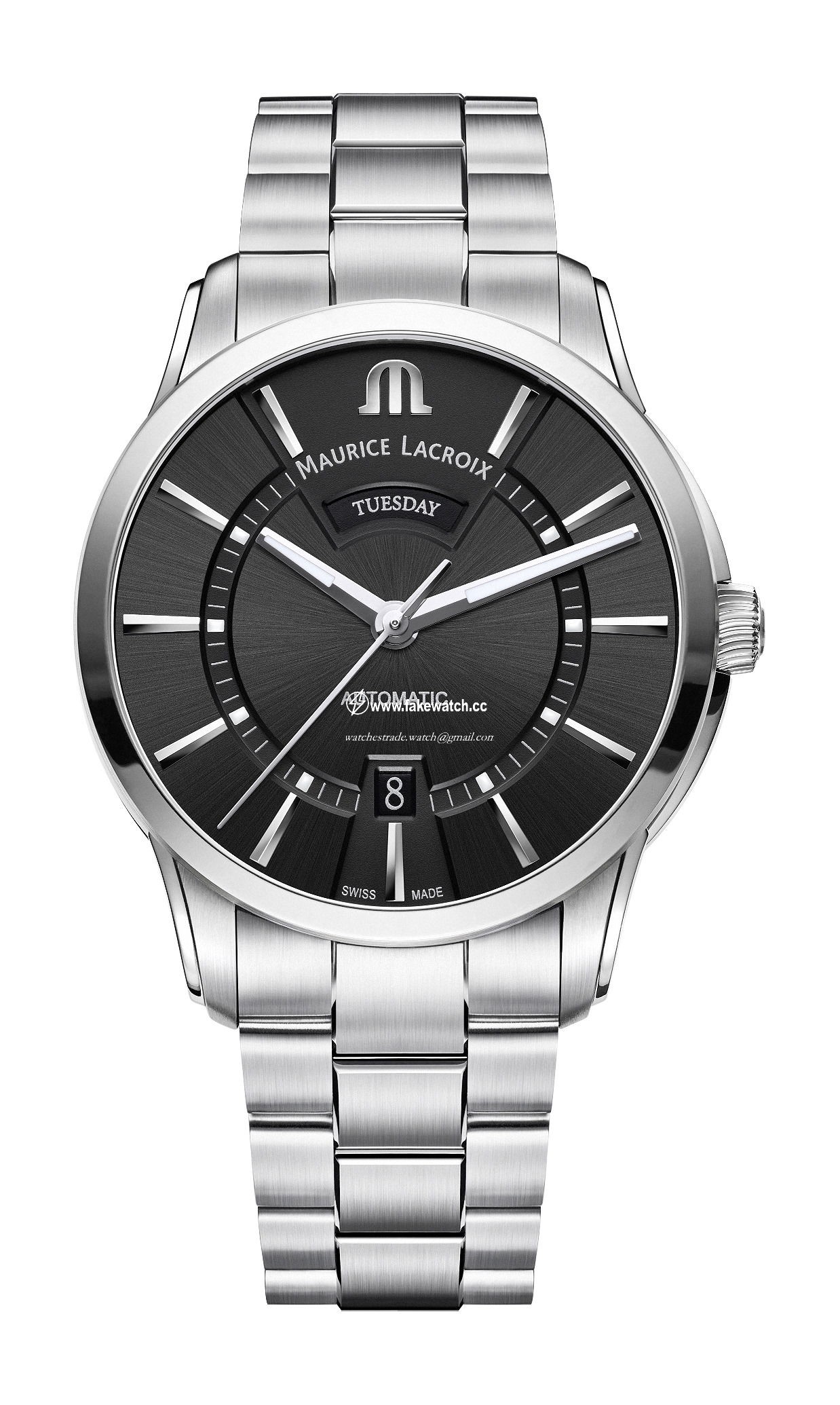 Maurice Lacroix Pontos Day Date 41mm PT6358-SS002-330-1