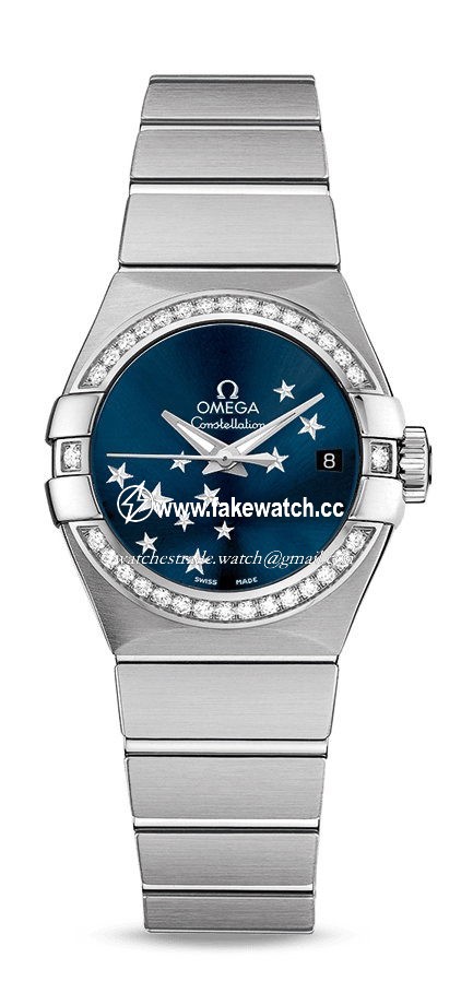 Omega Constellation Co-Axial Chronometer 27 mm Orbis Constellation Series Star Watch 123.15.27.20.03.001
