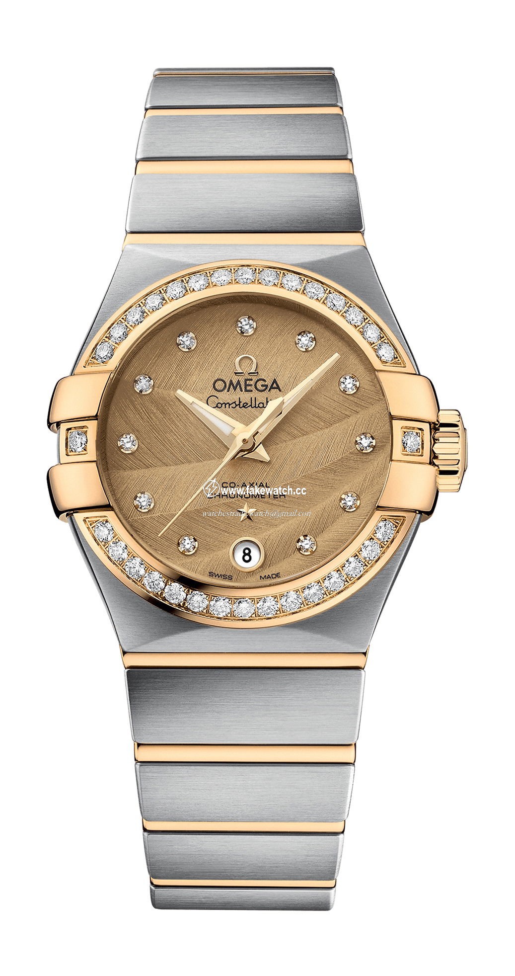 Omega Constellation Co-Axial Chronometer 27 mm 123.25.27.20.58.002