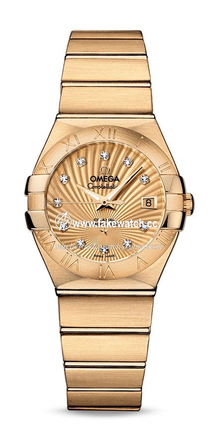 Omega Constellation Co-Axial Chronometer 27 mm 123.50.27.20.58.001