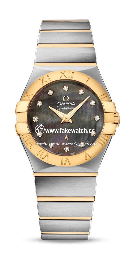 Omega Constellation Quartz 27 mm Tahiti 123.20.27.60.57.007