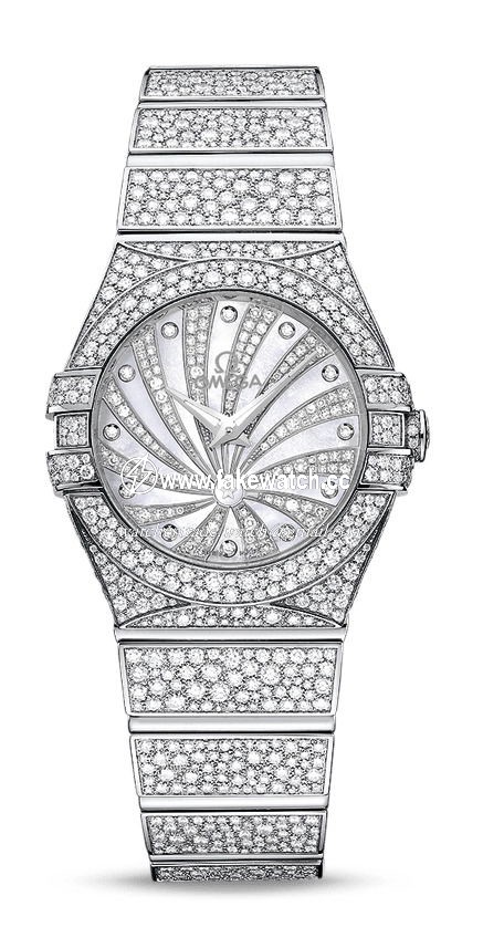 Omega Constellation Quartz 27 mm 123.55.27.60.55.010