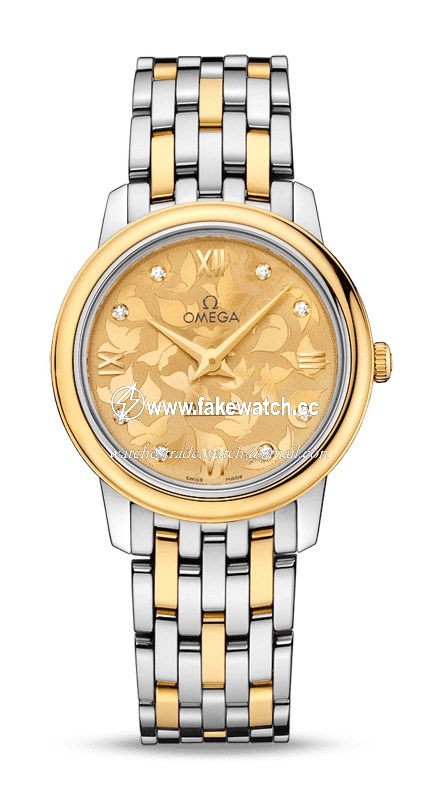 Omega De Ville Prestige Quartz 27.4?mm Butterfly 424.20.27.60.58.002