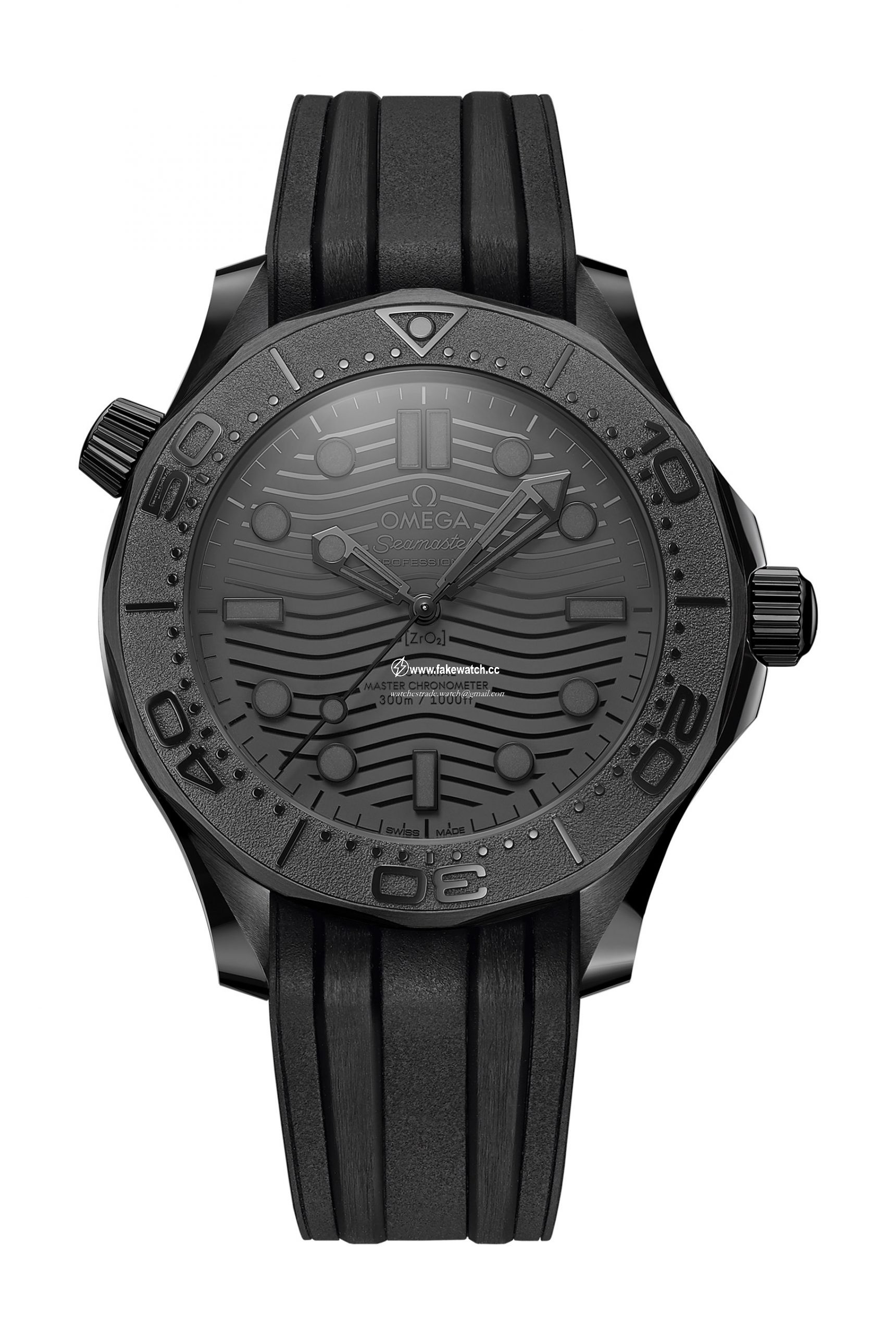 Omega Seamaster 300 Co-Axial Master Chronometer 43.5 mm Black Black 210.92.44.20.01.003