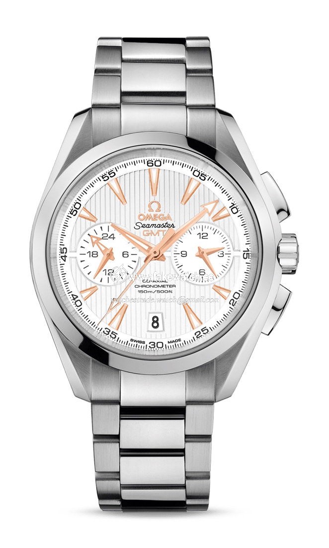 Omega Seamaster Aqua Terra 150M Co-Axial Chronometer GMT Chronograph 43 mm 231.10.43.52.02.001