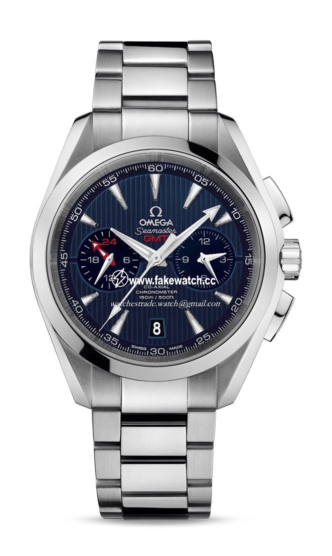 Omega Seamaster Aqua Terra 150M Co-Axial Chronometer GMT Chronograph 43 mm 231.10.43.52.03.001