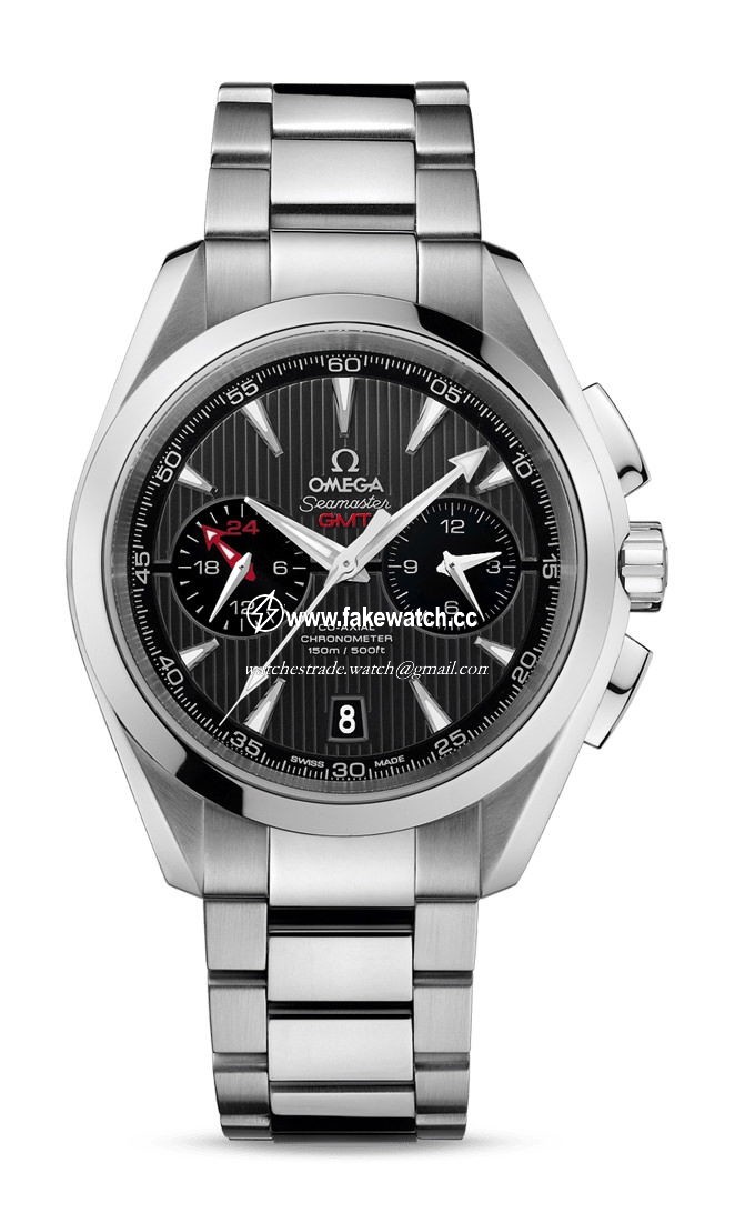 Omega Seamaster Aqua Terra 150M Co-Axial Chronometer GMT Chronograph 43 mm 231.10.43.52.06.001
