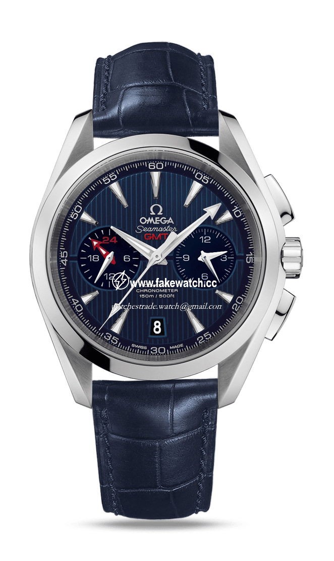 Omega Seamaster Aqua Terra 150M Co-Axial Chronometer GMT Chronograph 43 mm 231.13.43.52.03.001