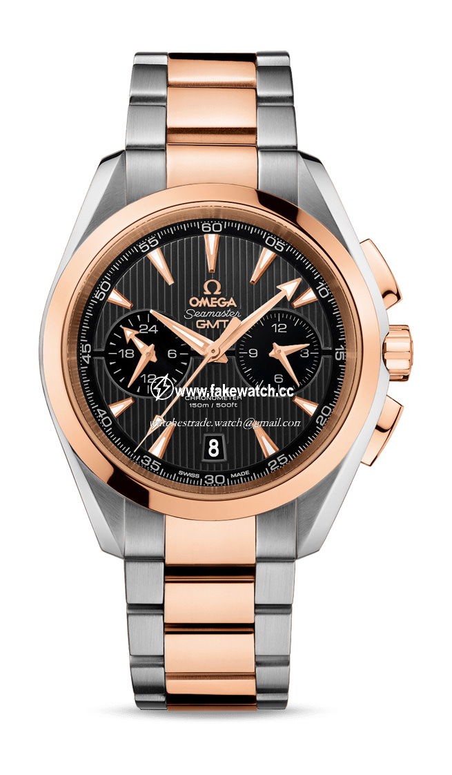 Omega Seamaster Aqua Terra 150M Co-Axial Chronometer GMT Chronograph 43 mm 231.20.43.52.06.001