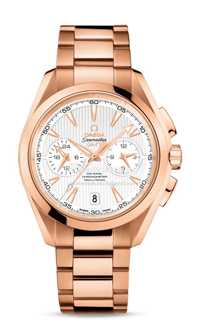 Omega Seamaster Aqua Terra 150M Co-Axial Chronometer GMT Chronograph 43 mm 231.50.43.52.02.001