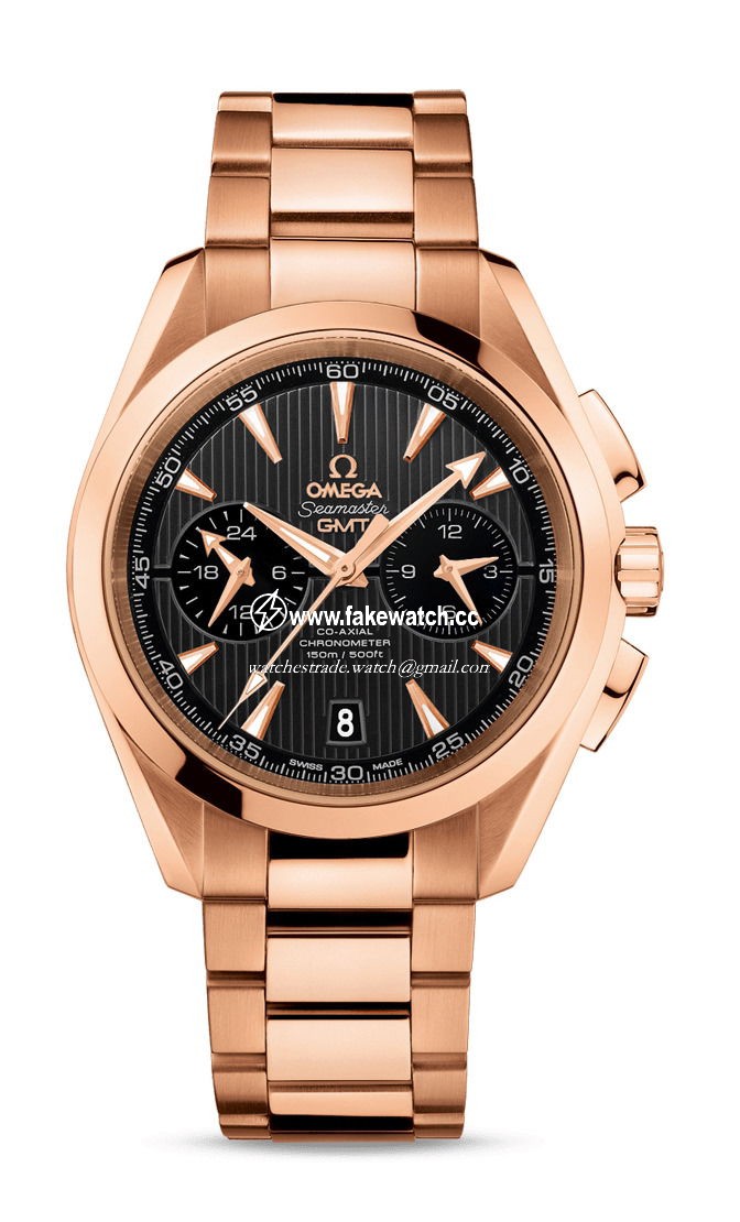 Omega Seamaster Aqua Terra 150M Co-Axial Chronometer GMT Chronograph 43 mm 231.50.43.52.06.001