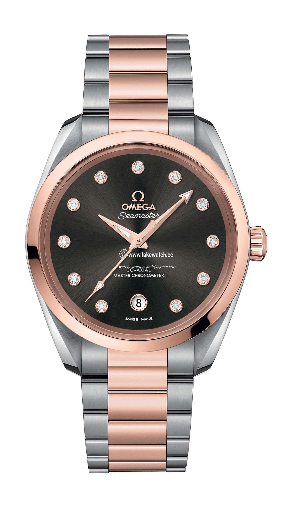 Omega Seamaster Aqua Terra 150M Co-Axial Master Chronometer Ladies’ 38 mm 220.20.38.20.56.001