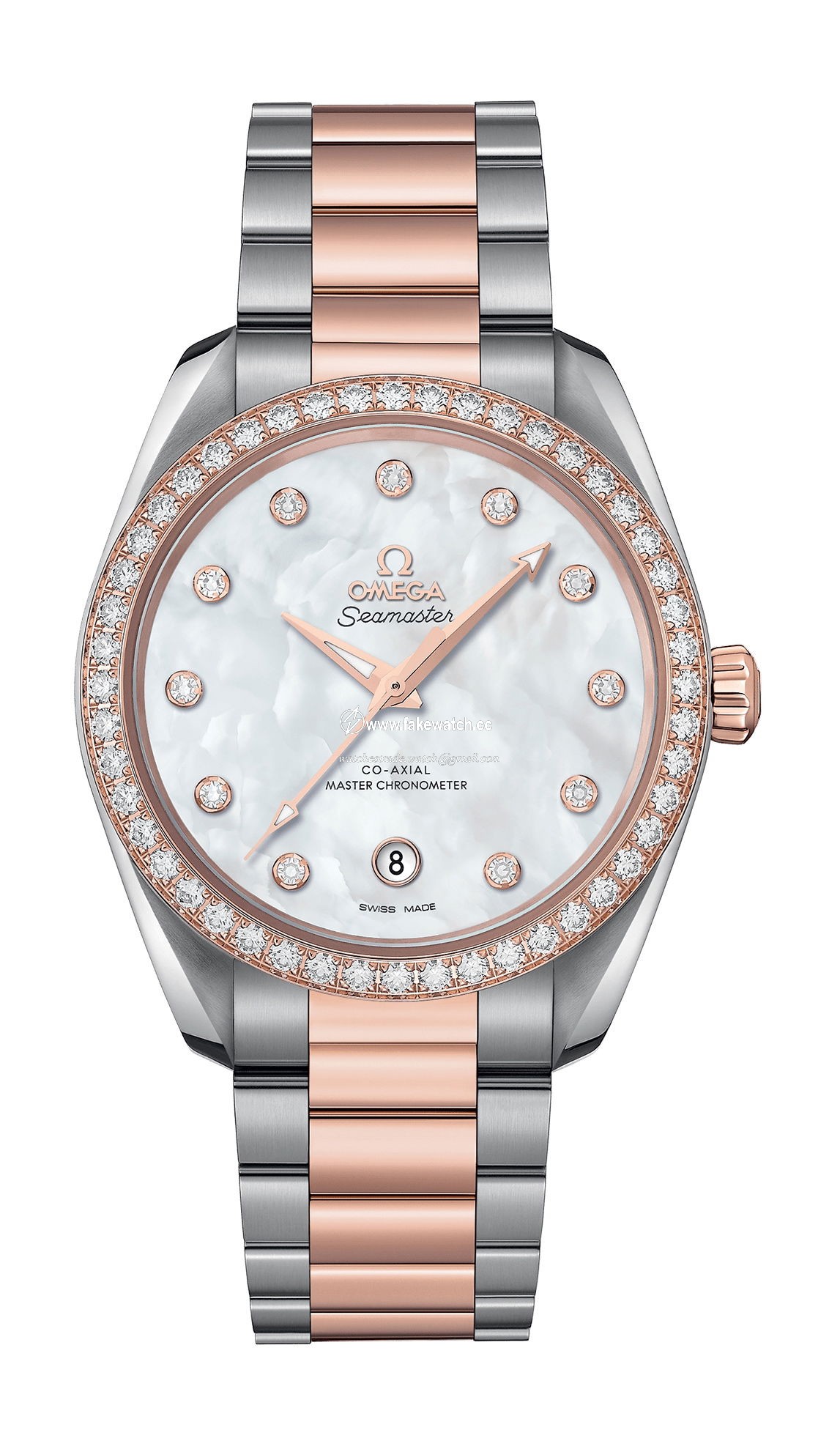 Omega Seamaster Aqua Terra 150M Co-Axial Master Chronometer Ladies’ 38 mm 220.25.38.20.55.001