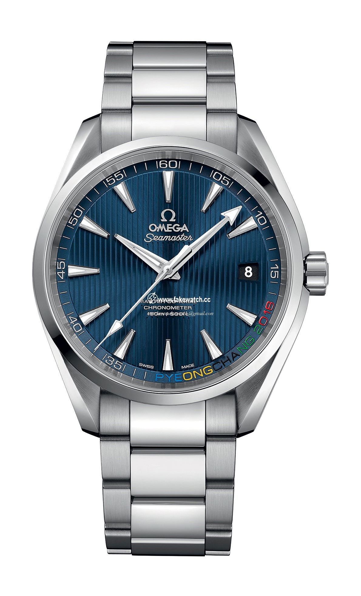 Omega Seamaster Aqua Terra 150M Master Co-Axial Chronometer 41.5 mm “Pyeongchang 2018” Limited Edition 522.10.42.21.03.001