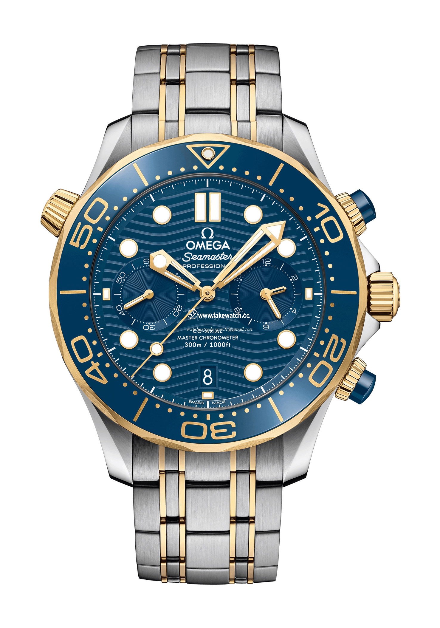 Omega Seamaster Diver 300M Co-Axial Master Chronometer Chronograph 44 mm 210.20.44.51.03.001