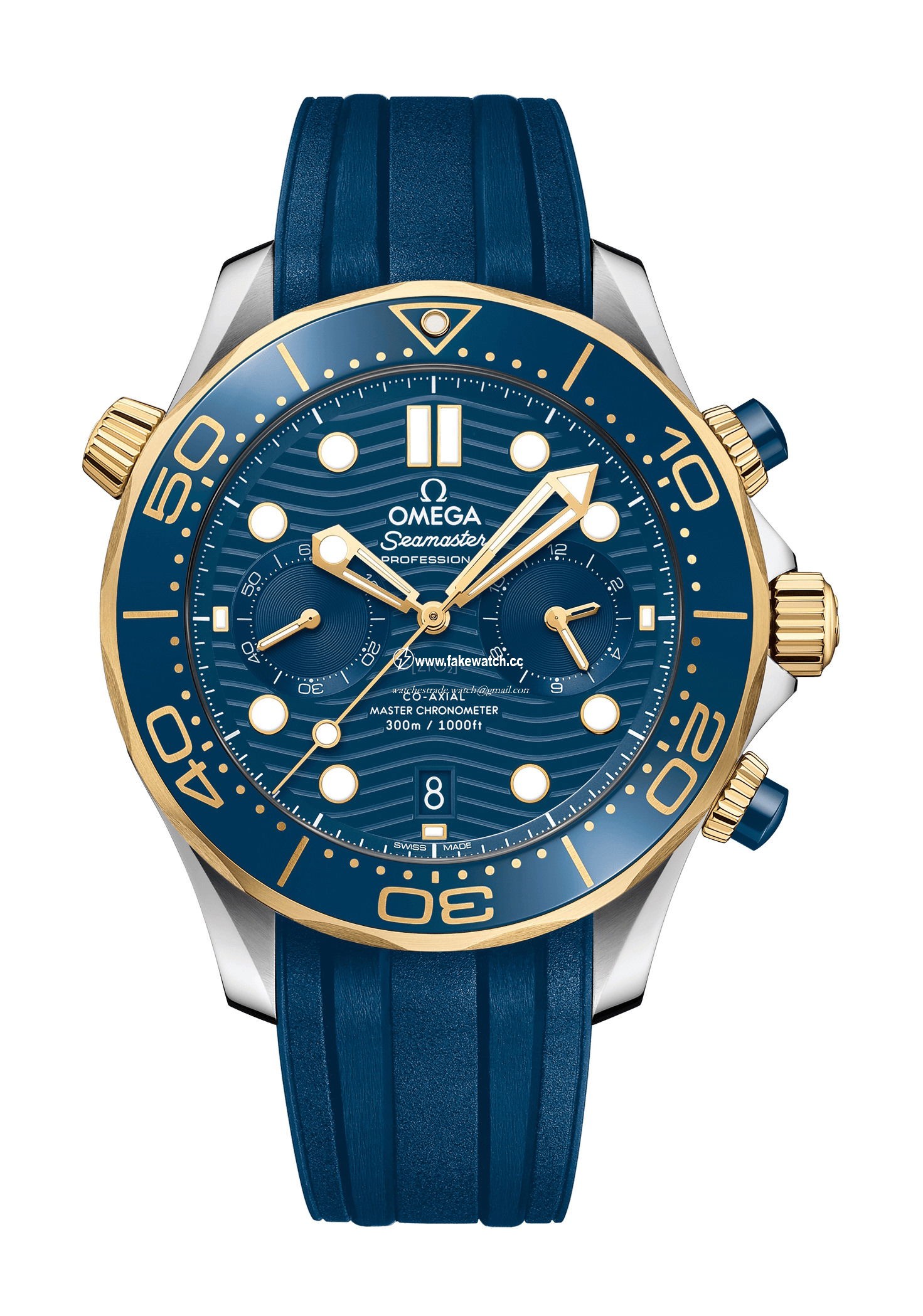 Omega Seamaster Diver 300M Co-Axial Master Chronometer Chronograph 44 mm 210.22.44.51.03.001