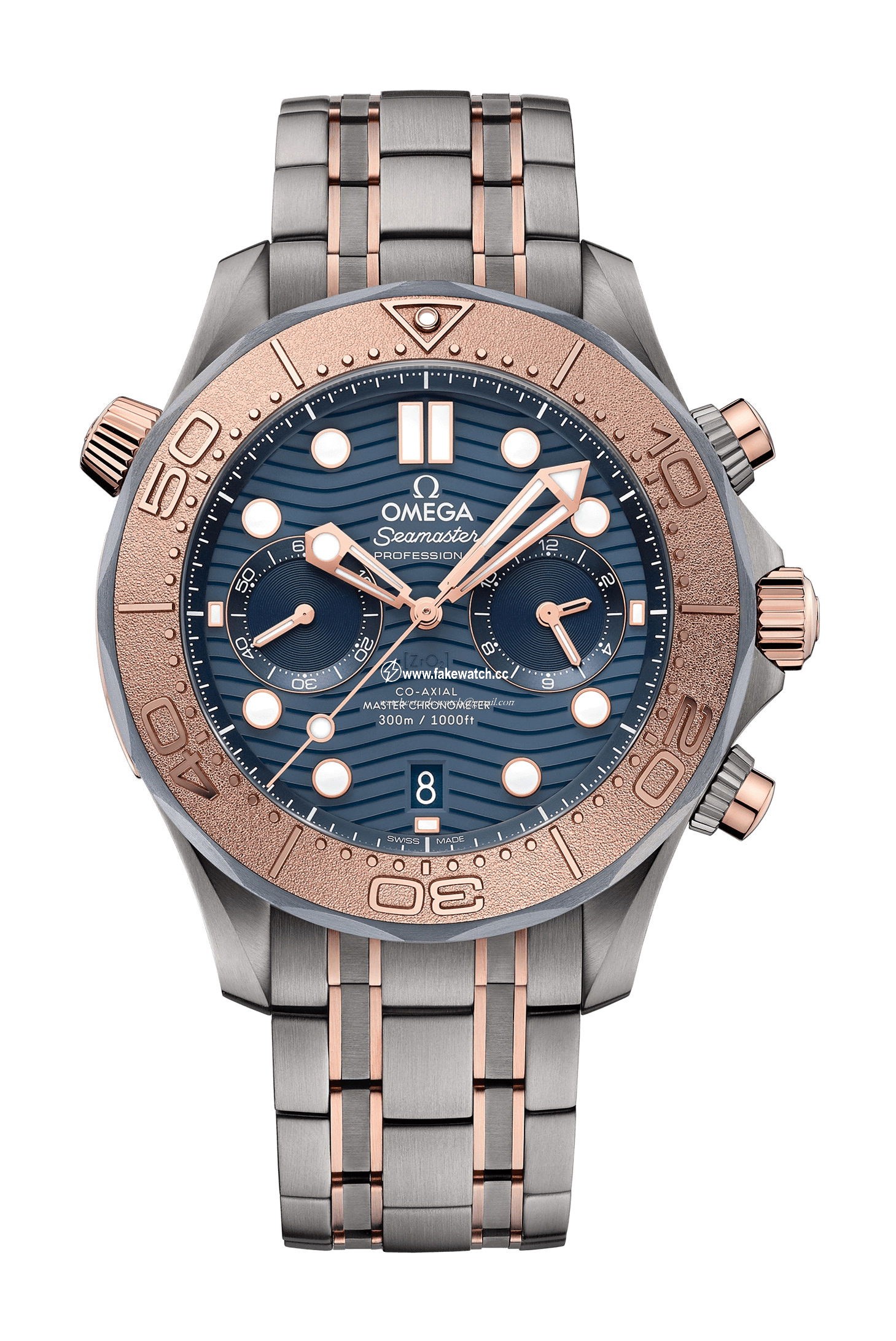 Omega Seamaster Diver 300M Co-Axial Master Chronometer Chronograph 44 mm 210.60.44.51.03.001