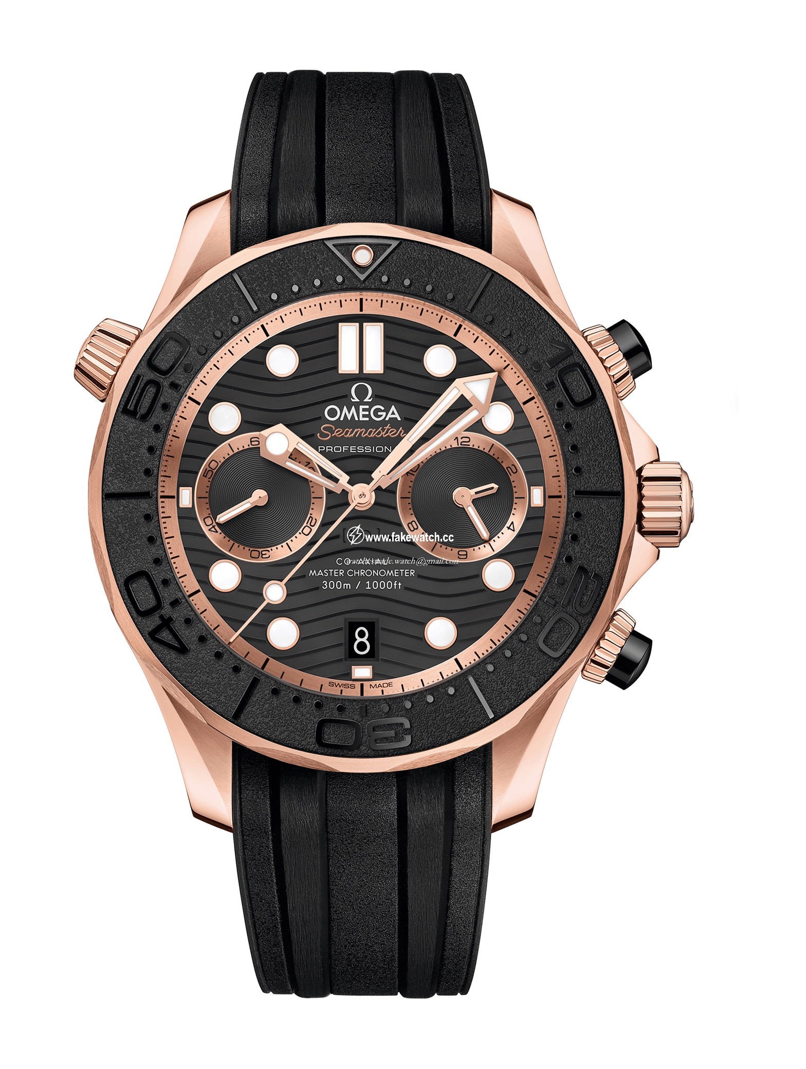 Omega Seamaster Diver 300M Co-Axial Master Chronometer Chronograph 44 mm 210.62.44.51.01.001