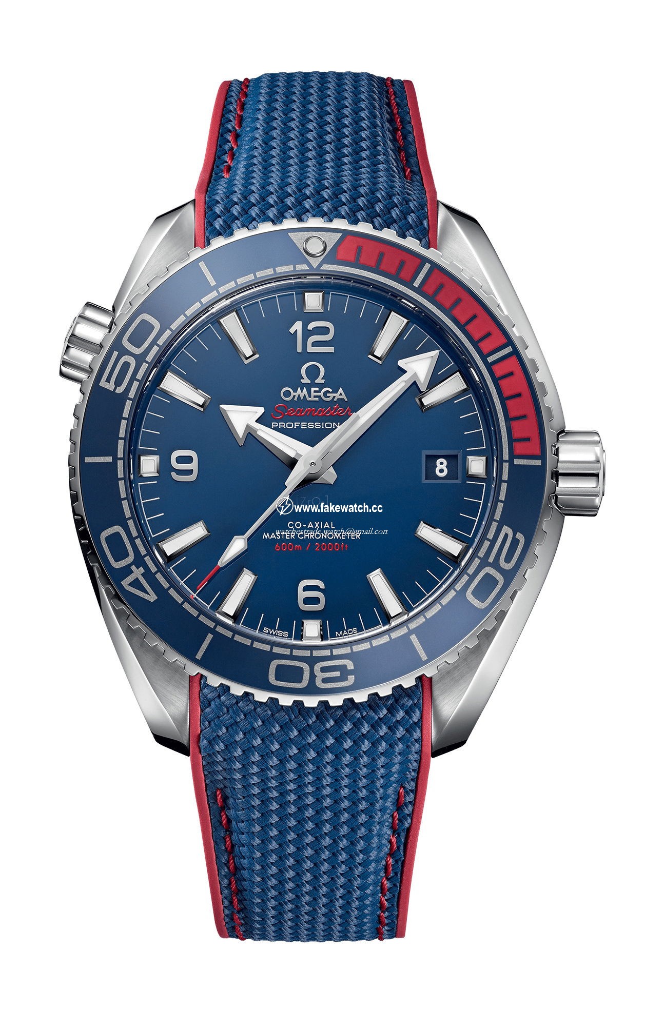 Omega Seamaster Planet Ocean 600M Co-Axial Master Chronometer 43.5 mm “Pyeongchang 2018” Limited Edition 522.32.44.21.03.001