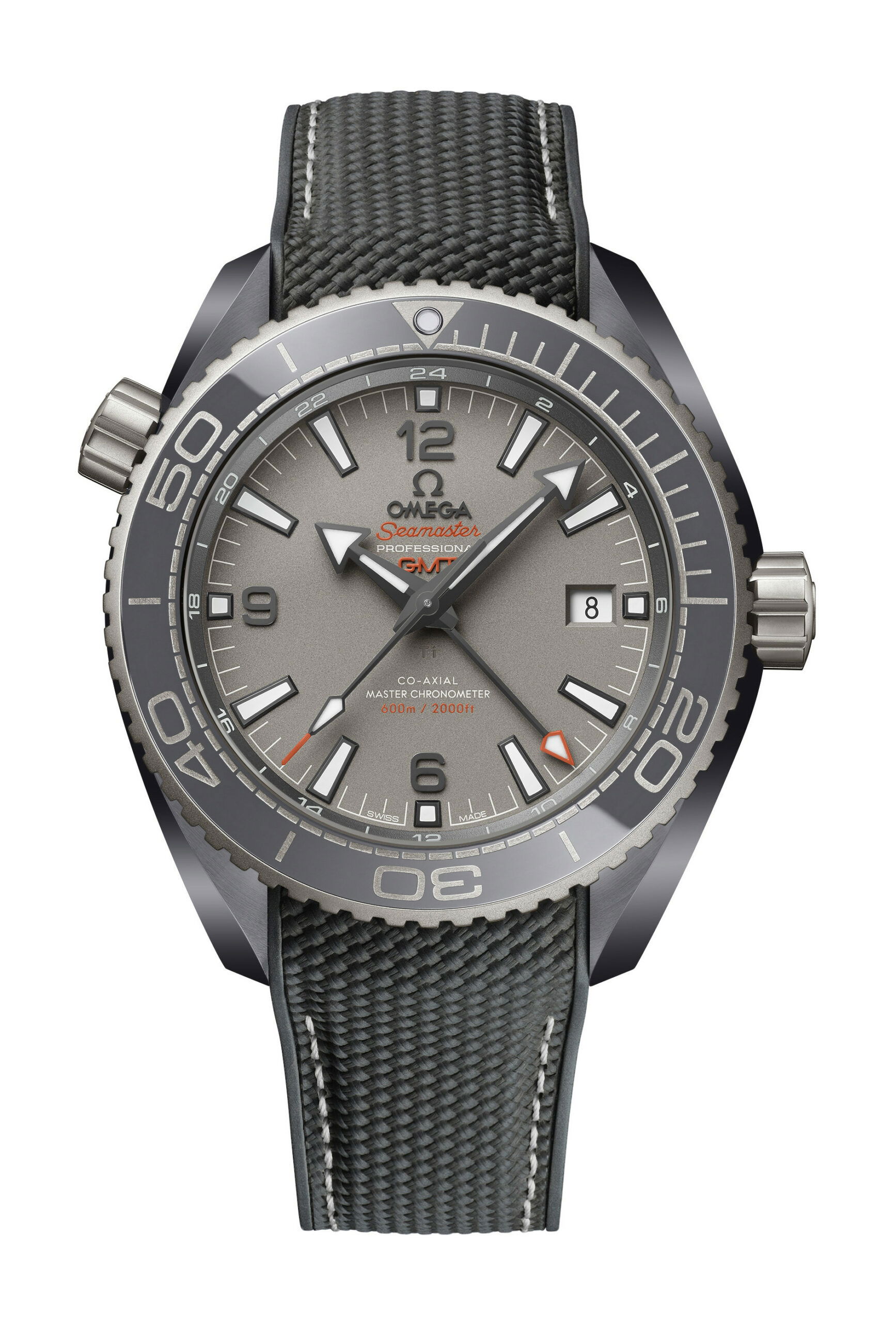 Omega Seamaster Planet Ocean 600M Co-Axial Master Chronometer GMT Dark Grey 215.92.46.22.99.002