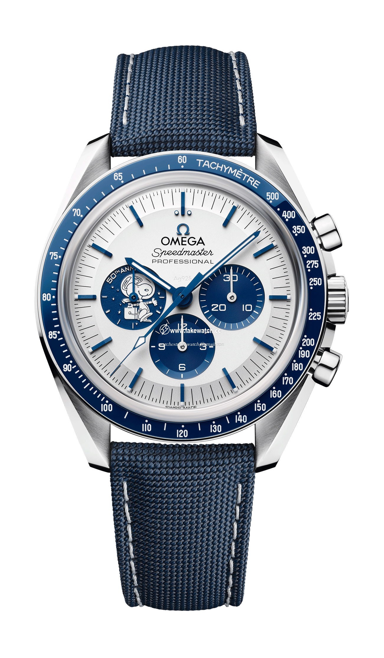 Omega Speedmaster Anniversary Series Co-Axial Master Chronometer Chronograph 42 mm Silver Snoopy Award 310.32.42.50.02.001