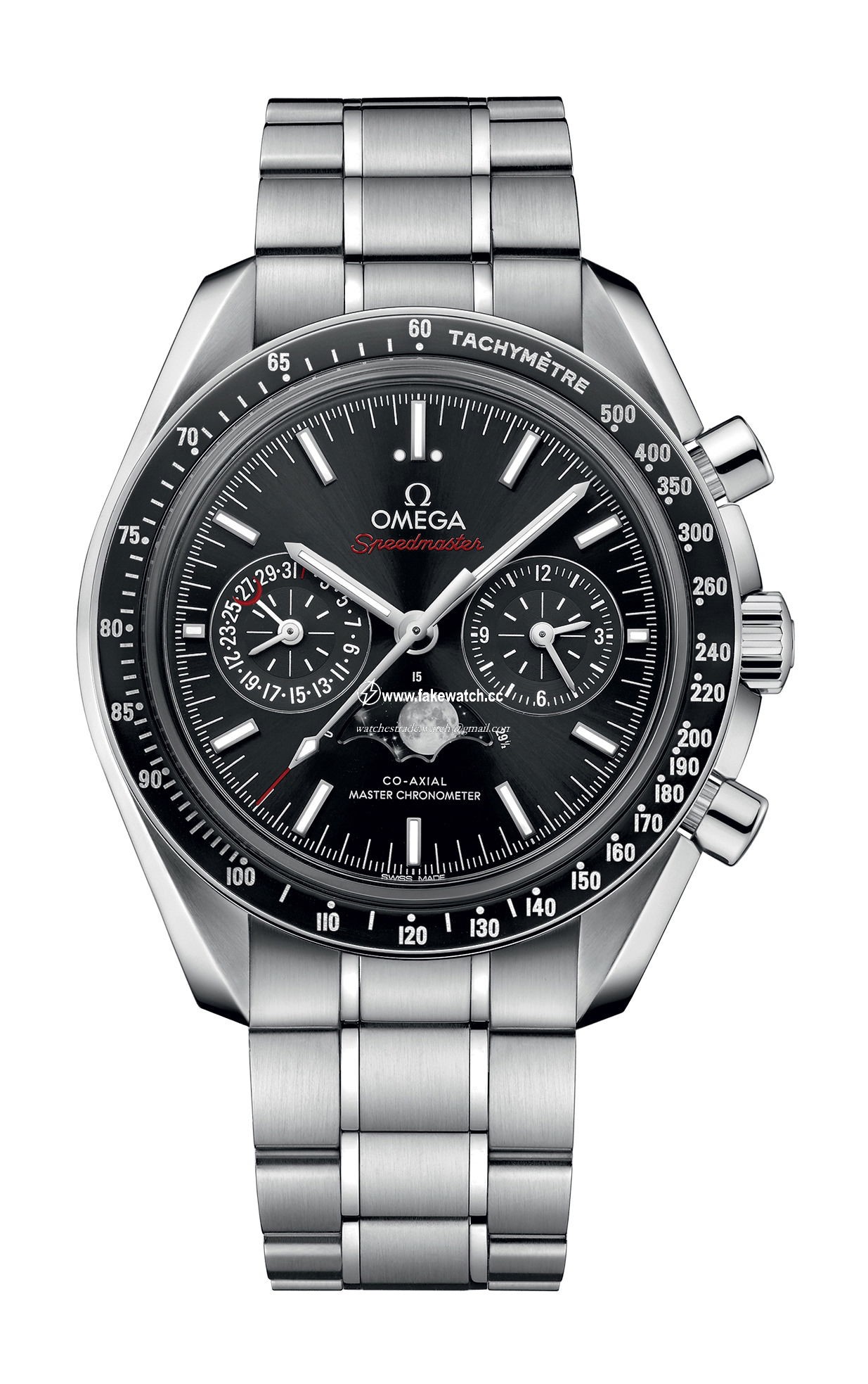 Omega Speedmaster Moonphase Co-Axial Master Chronometer Moonphase Chronograph 44.25 mm 304.30.44.52.01.001