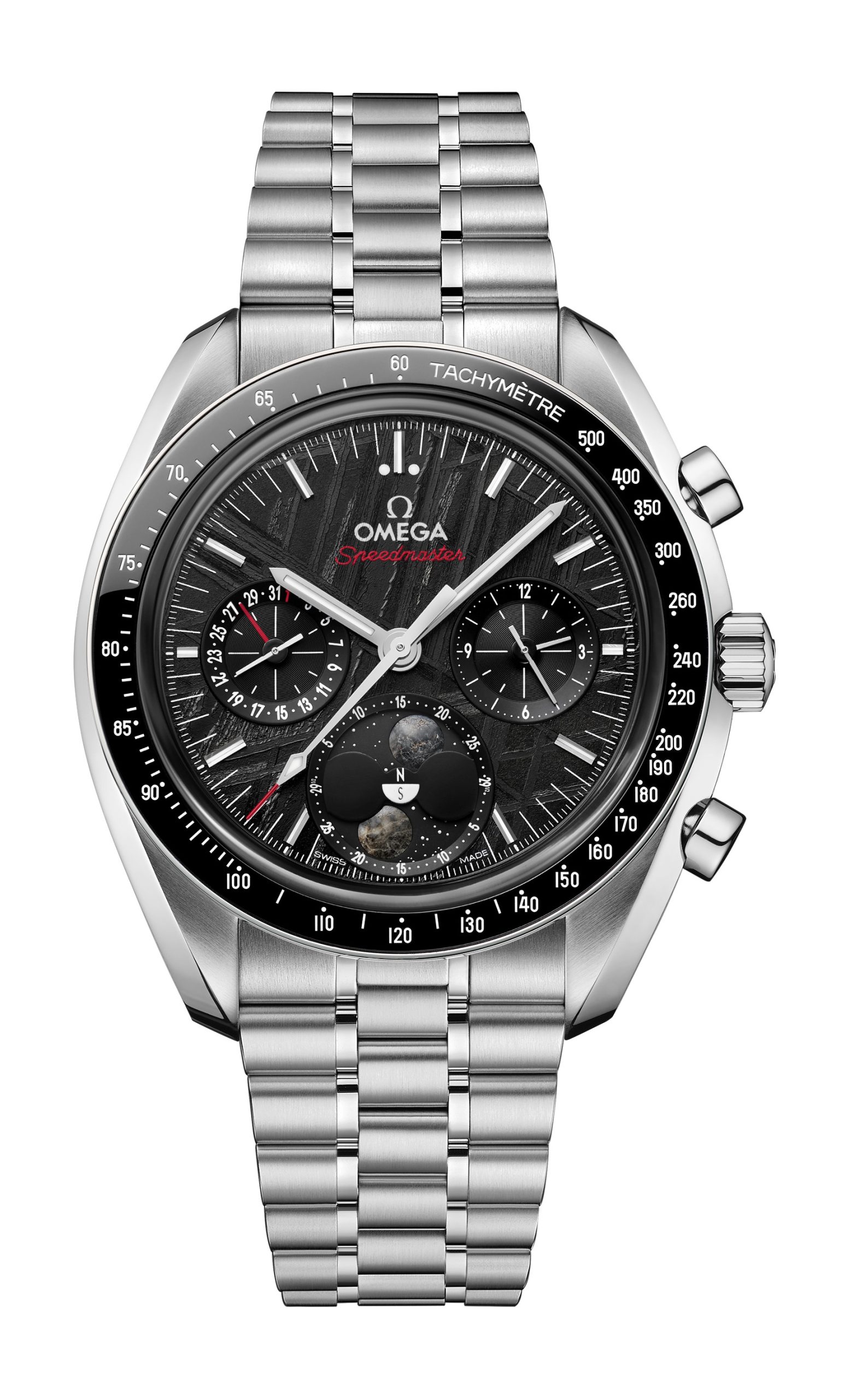 Omega Speedmaster Moonphase Meteorite 304.30.43.52.01.001