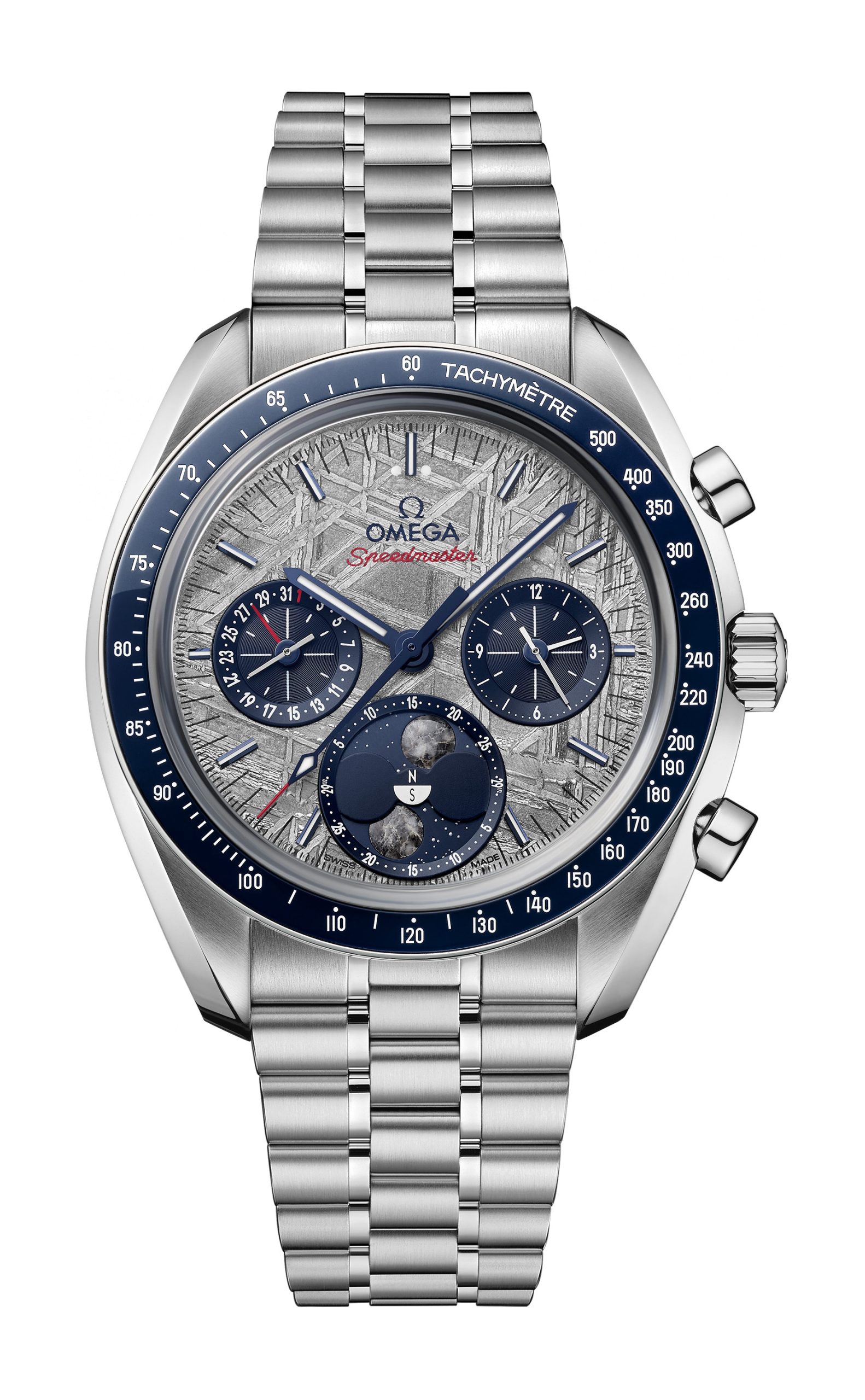 Omega Speedmaster Moonphase Meteorite 304.30.43.52.06.001