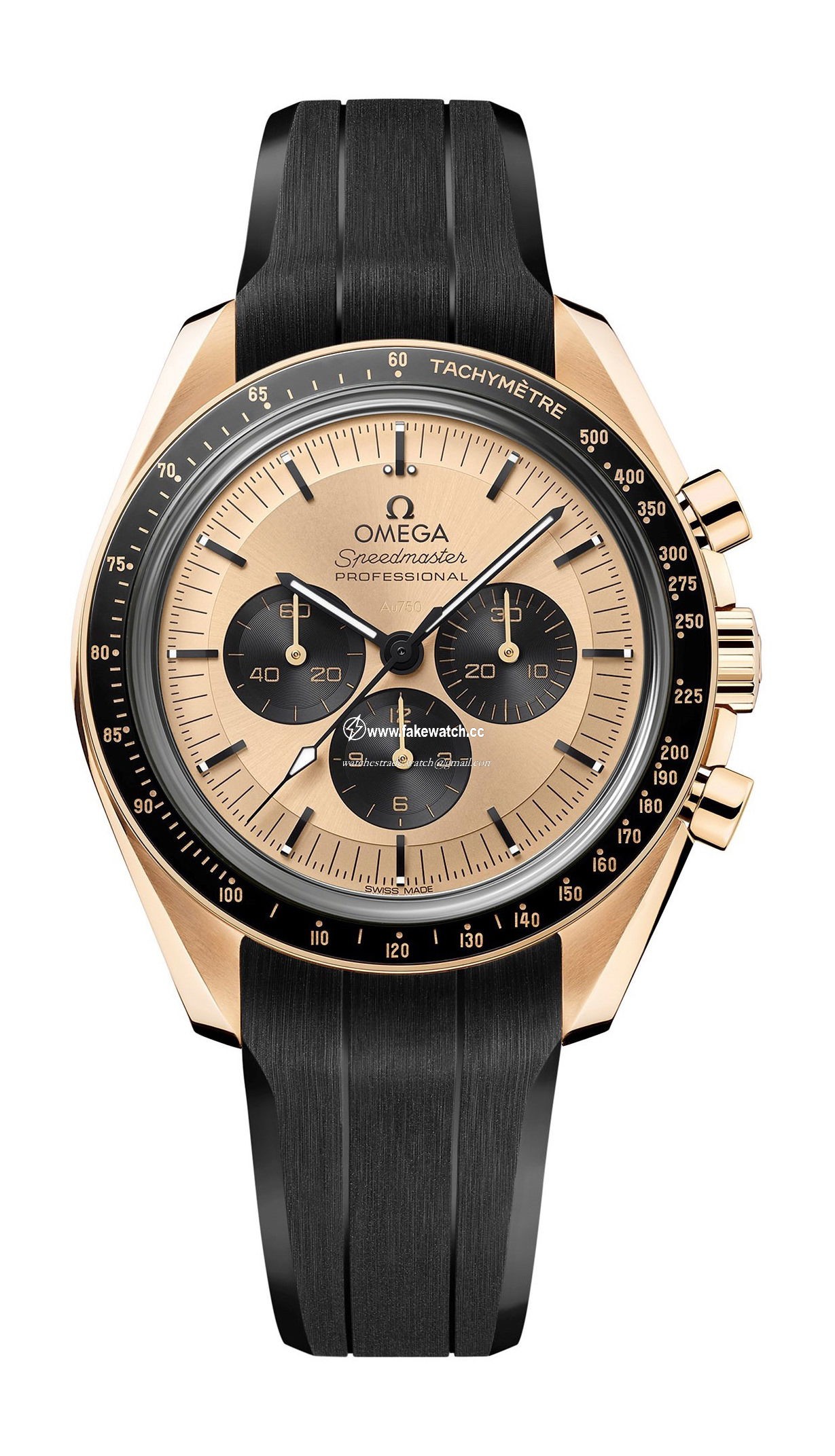Omega Speedmaster Moonwatch Co-Axial Master Chronometer Chronograph 42 mm Moonshine Gold 310.62.42.50.99.001