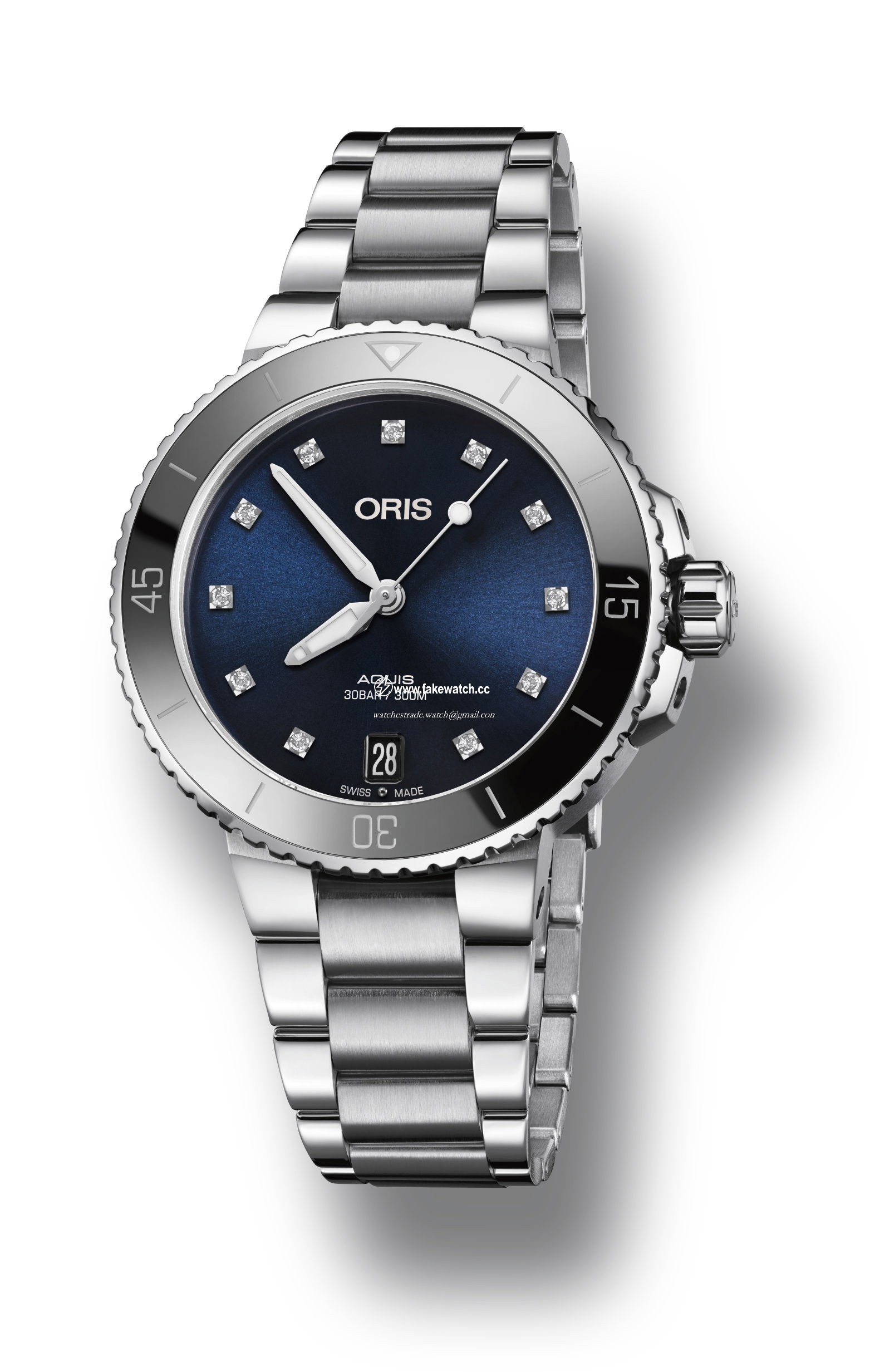 Oris Aquis Date Diamonds 01 733 7731 4195-07 8 18 05P