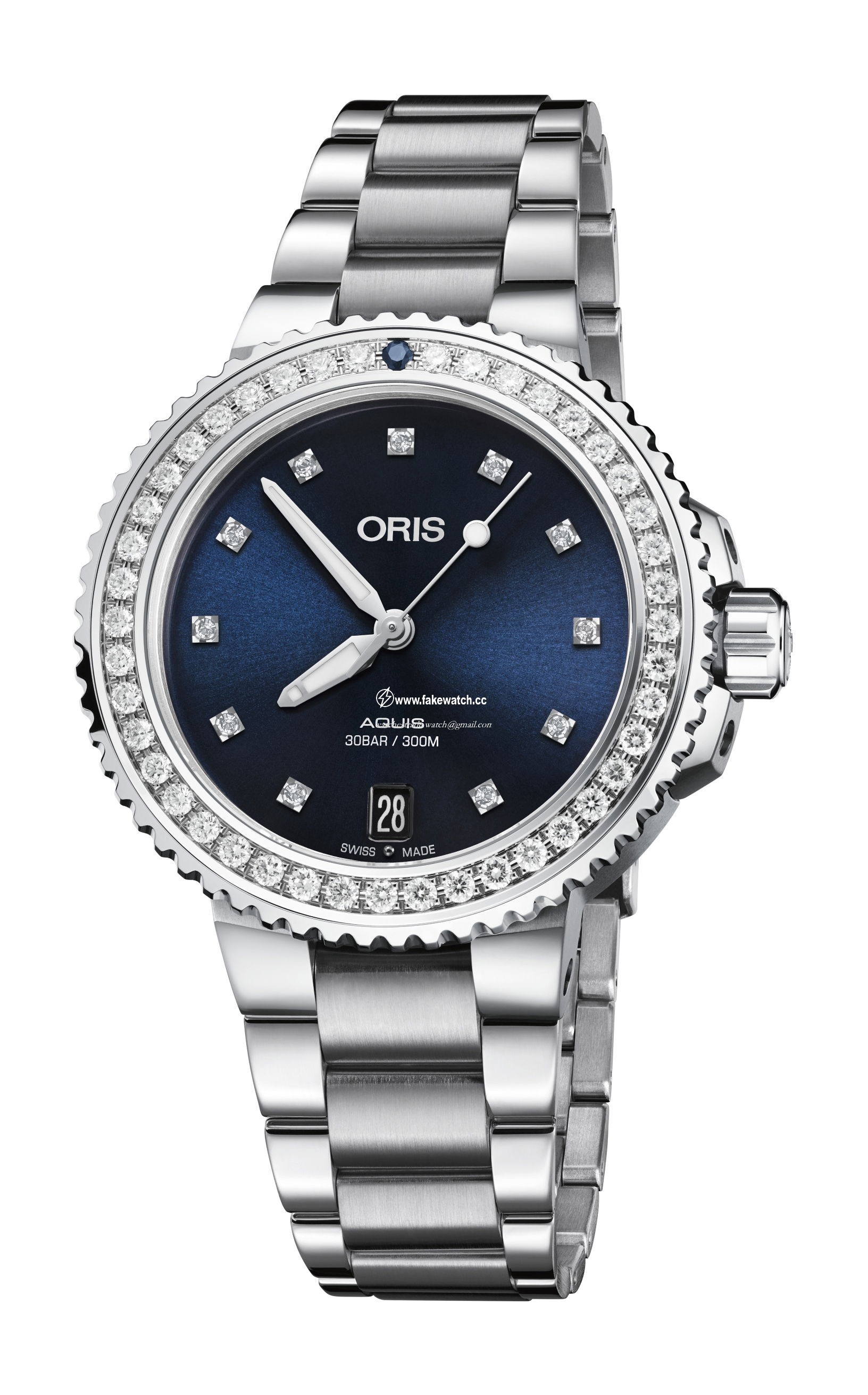 Oris Aquis Date Diamonds 01 733 7731 4995-07 8 18 05P