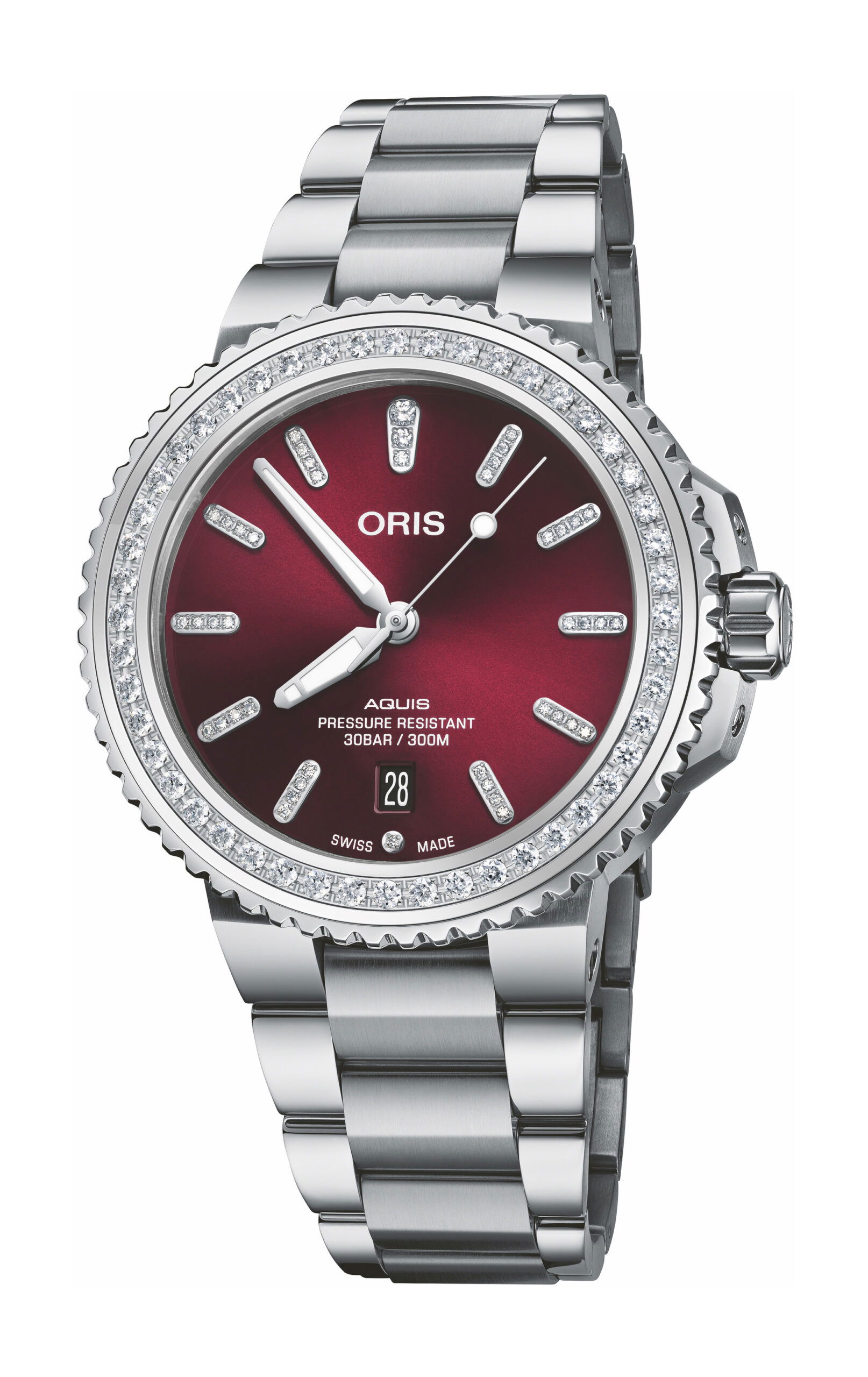 Oris Aquis Date Diamonds 01 733 7766 4998-07 8 22 05PEB