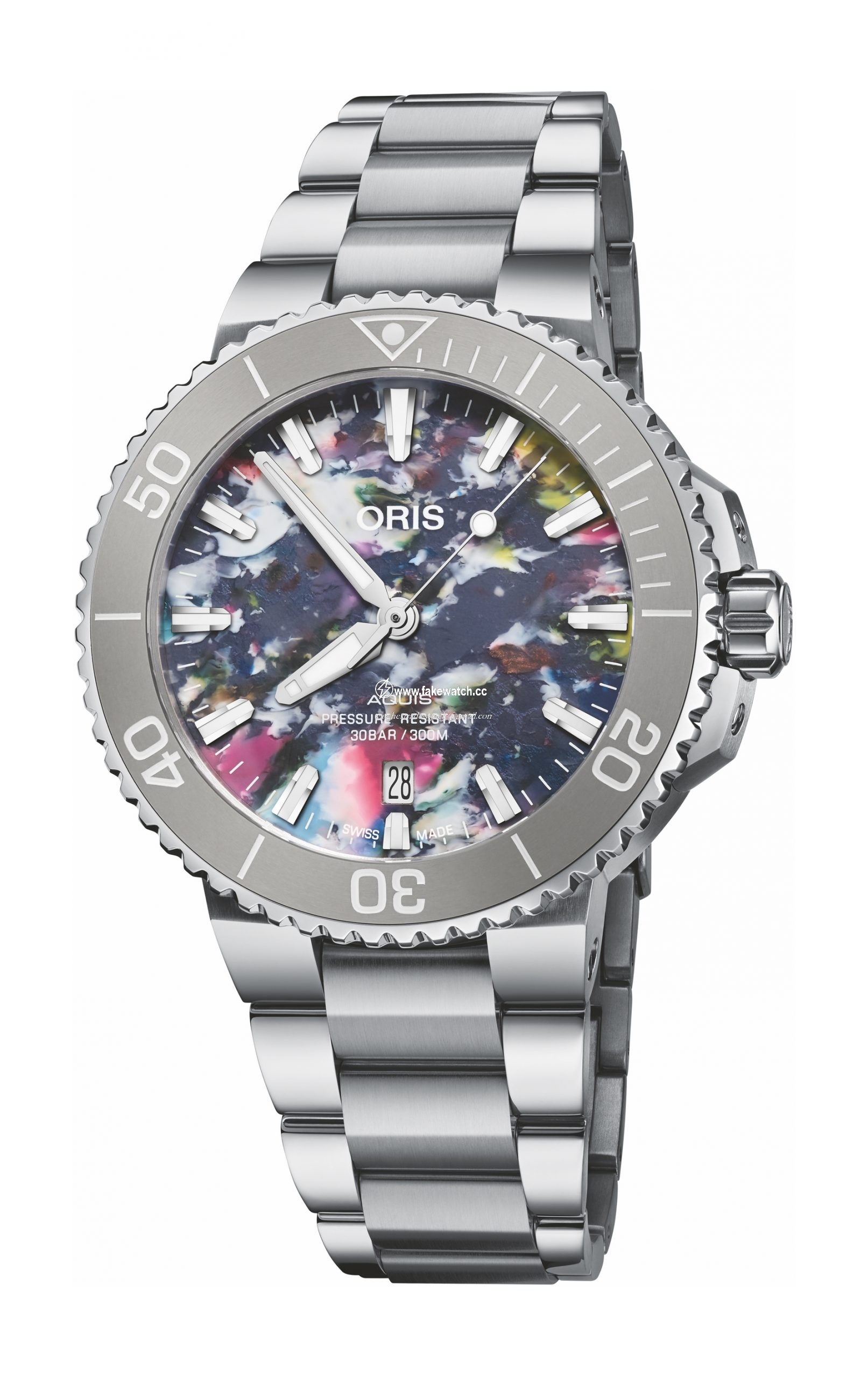 Oris Aquis Date Upcycle 01 733 7766 4150-Set