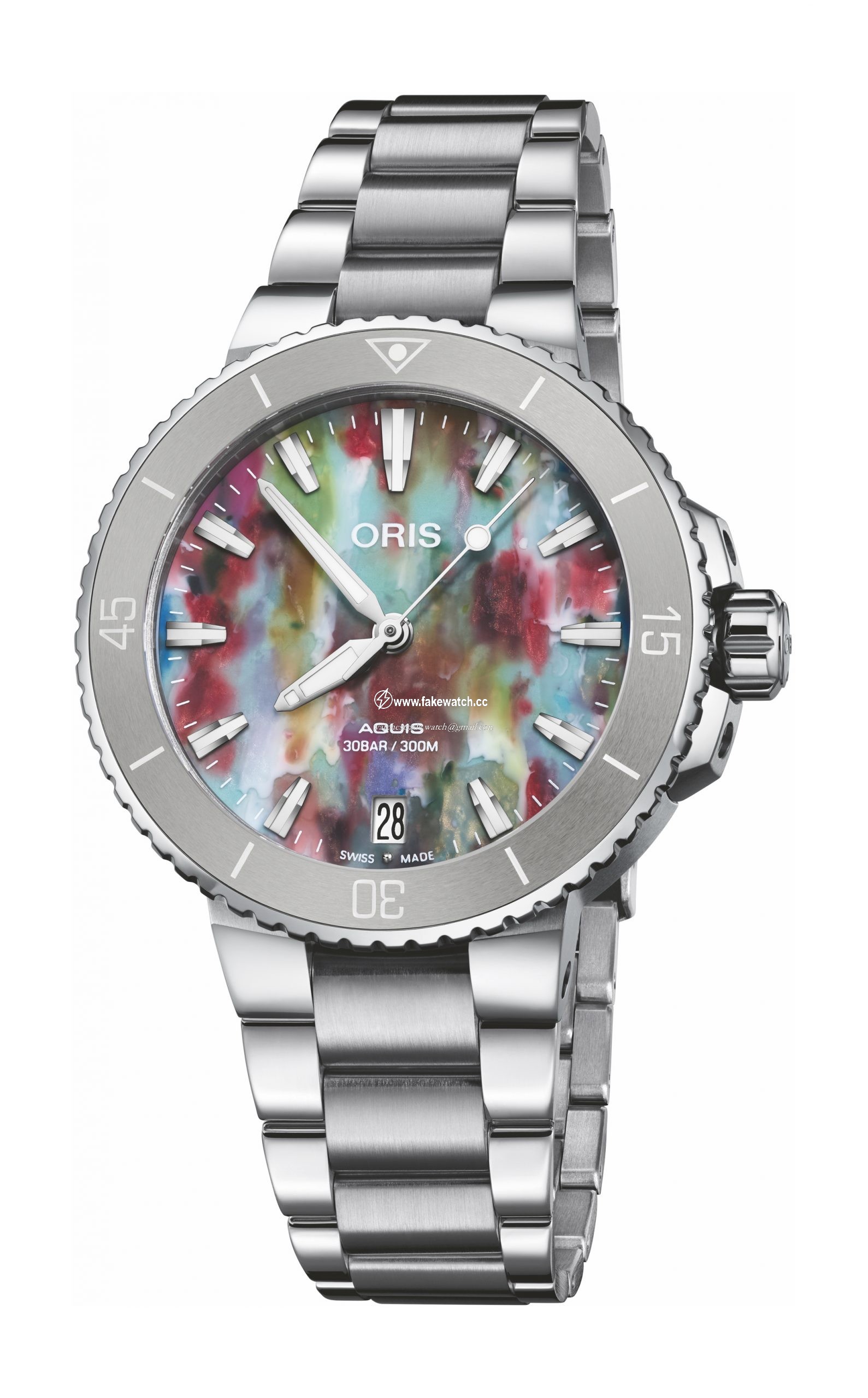 Oris Aquis Date Upcycle 01 733 7770 4150-Set