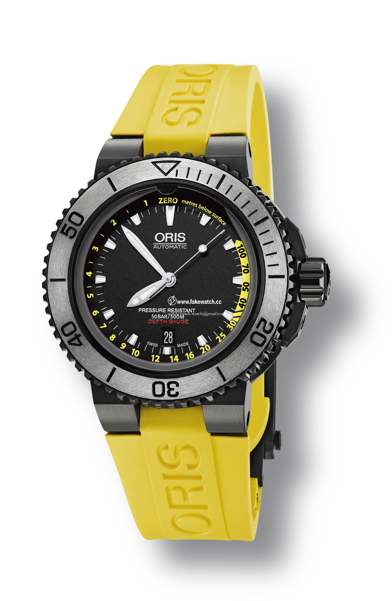 Oris Aquis Depth Gauge 01 733 7675 4754-Set RS