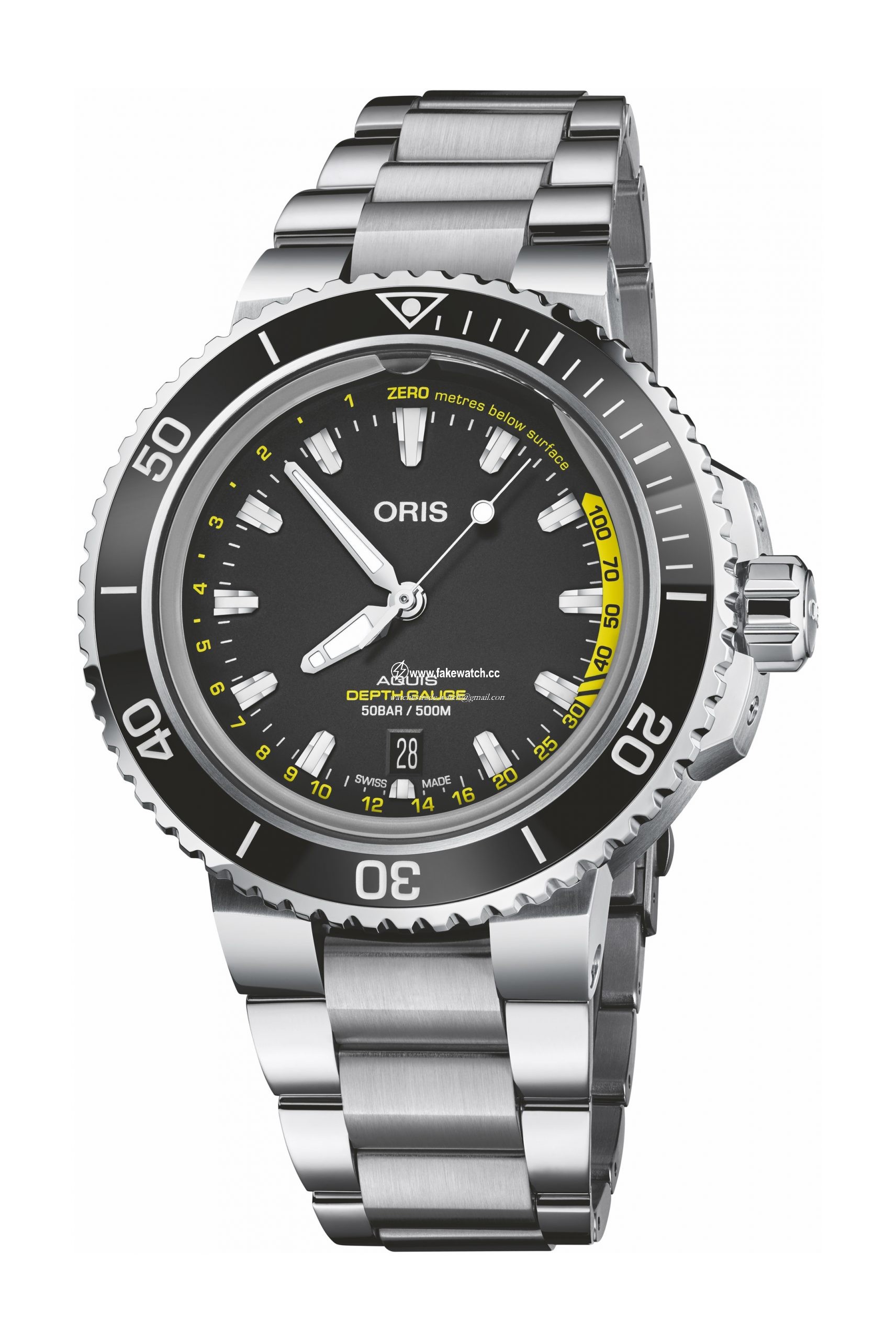 Oris Aquis Depth Gauge 01 733 7755 4154-Set MB