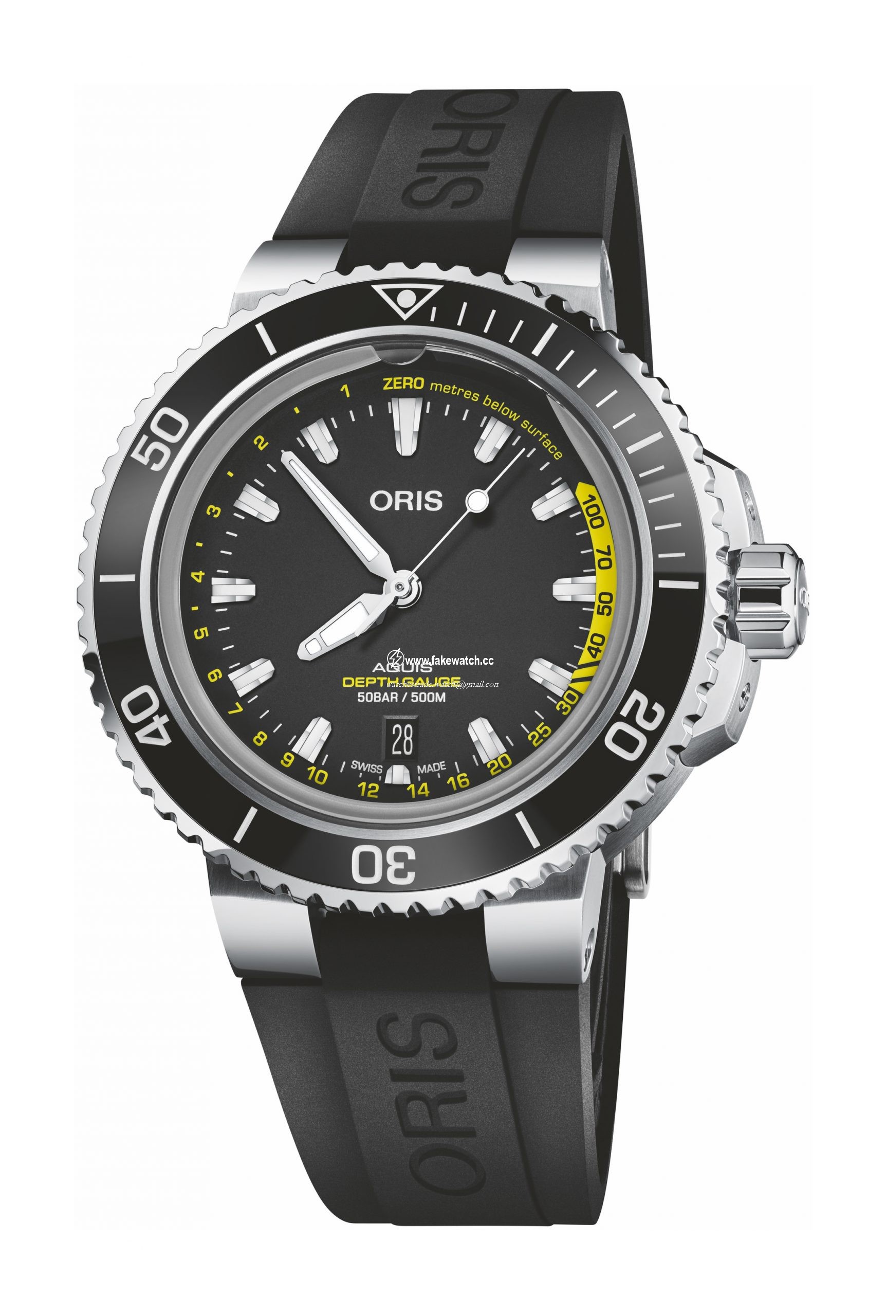 Oris Aquis Depth Gauge 01 733 7755 4154-Set RS