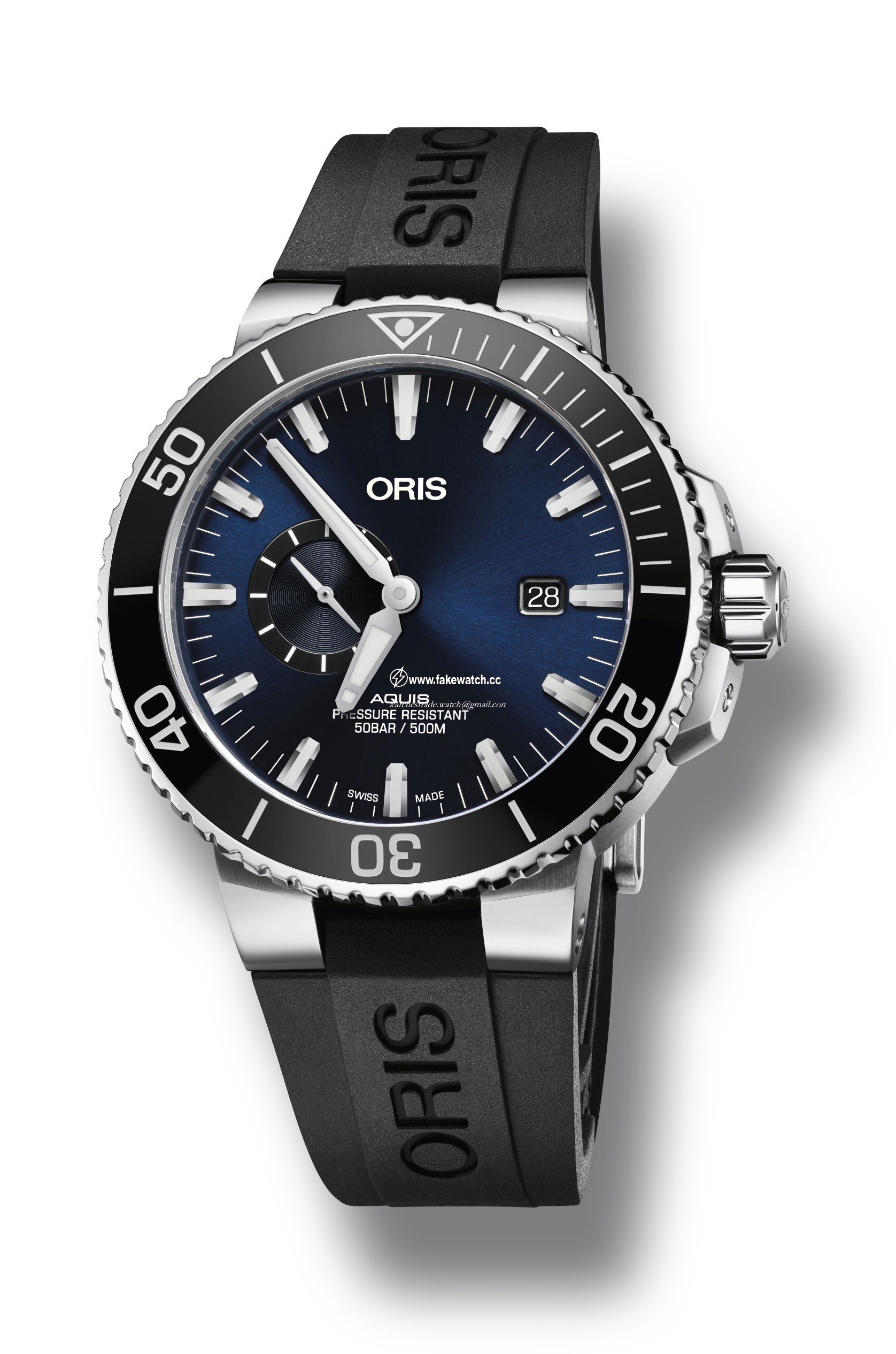 Oris Aquis Small Second, Date 01 743 7733 4135-07 4 24 64EB