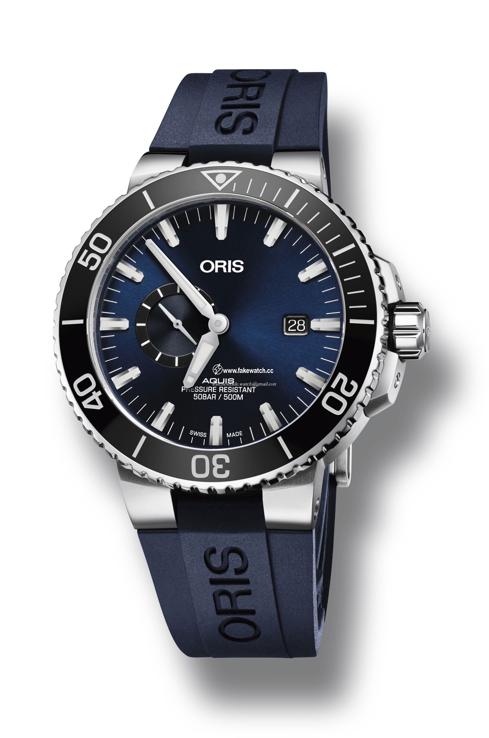 Oris Aquis Small Second, Date 01 743 7733 4135-07 4 24 65EB